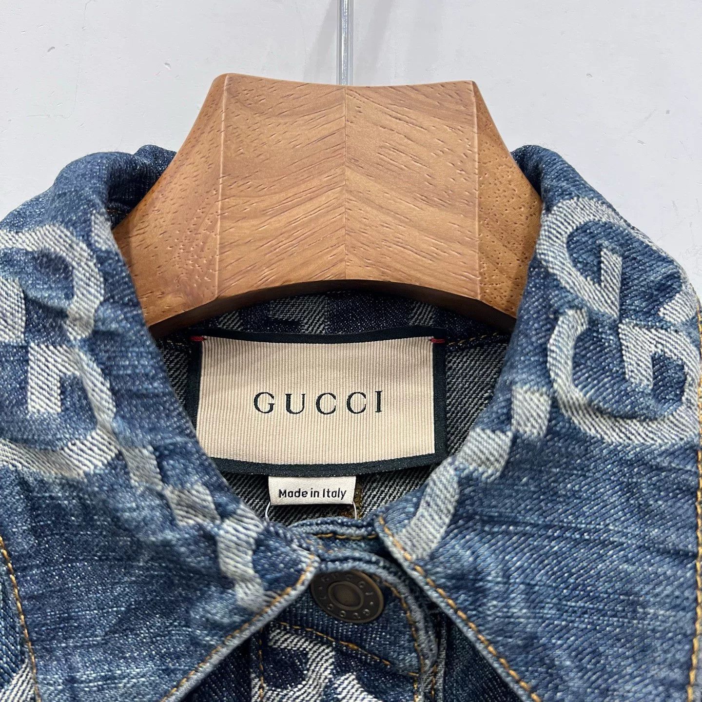 Gucci Gucci GG Monogram Denim Dress Size S / US 4 / IT 40 - 5 Thumbnail