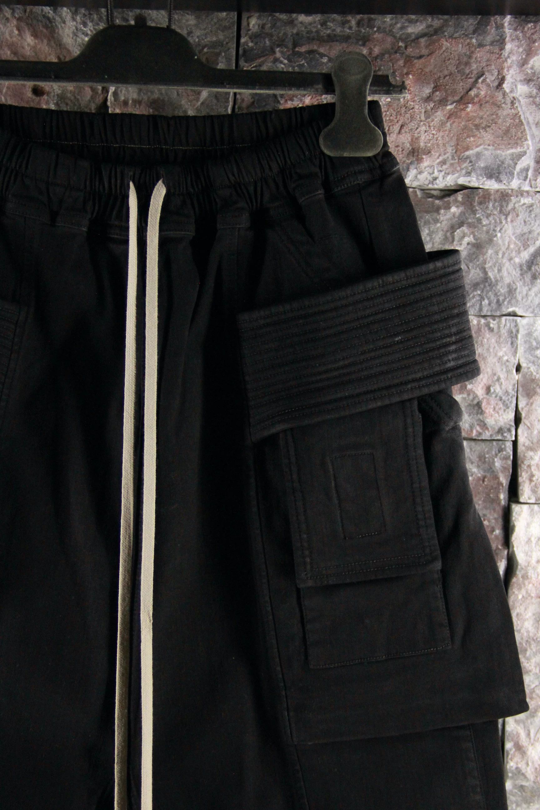 Rick Owens Rick Owens Black Shorts Men 32 Size US 32 / EU 48 - 3 Thumbnail
