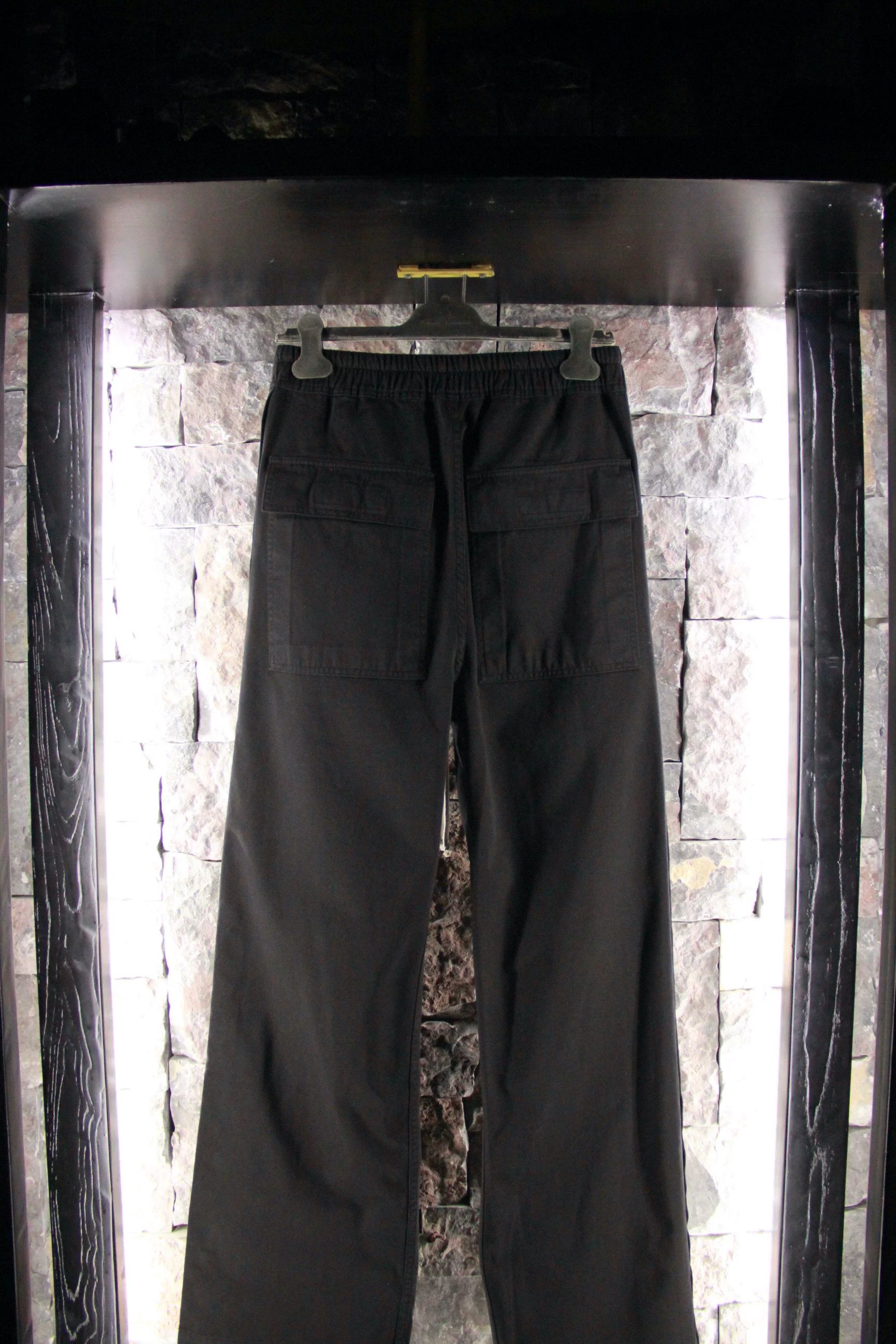 Rick Owens Rick Owens Black Casual Pants Men 34 Size US 34 / EU 50 - 2 Thumbnail