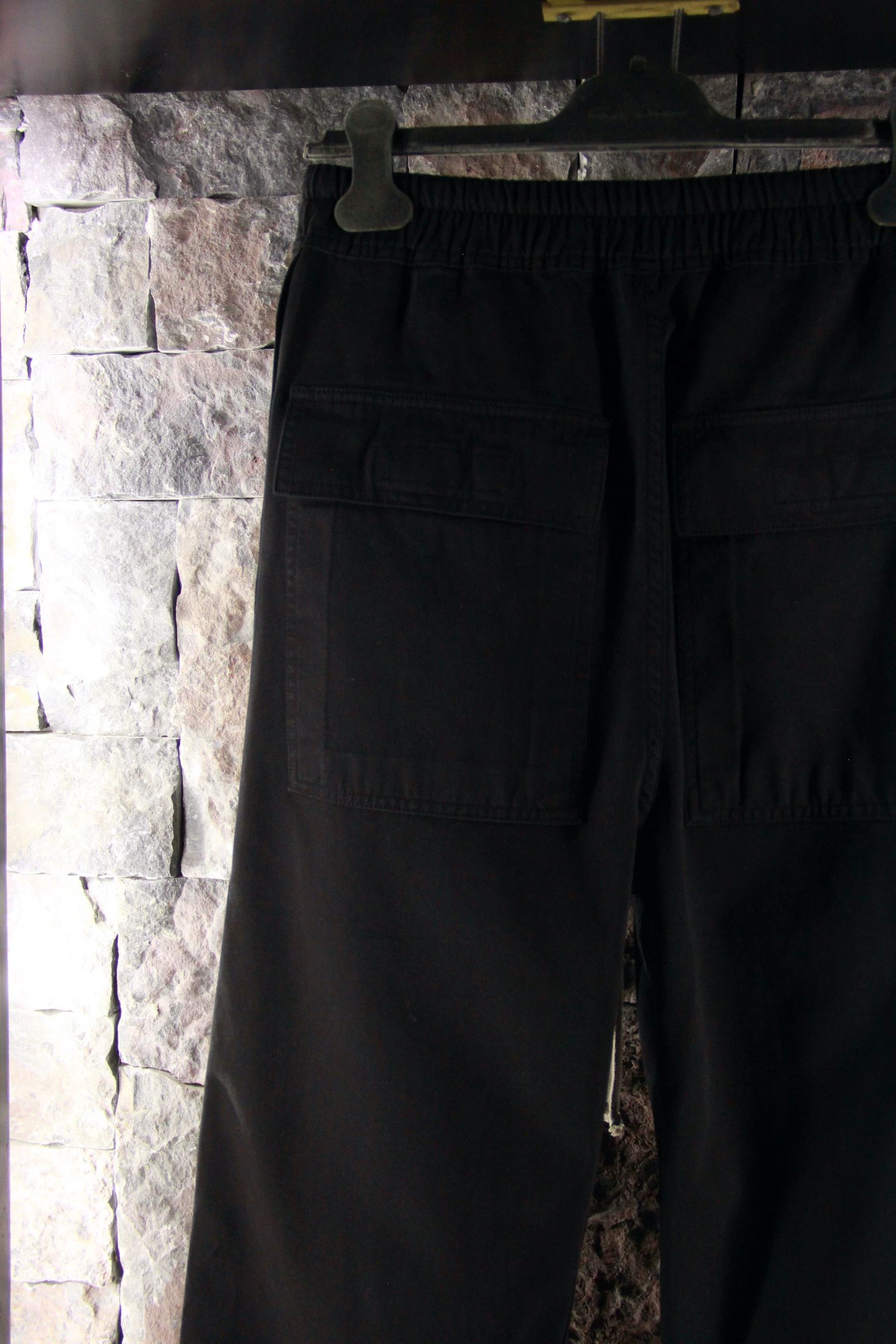 Rick Owens Rick Owens Black Casual Pants Men 34 Size US 34 / EU 50 - 4 Thumbnail