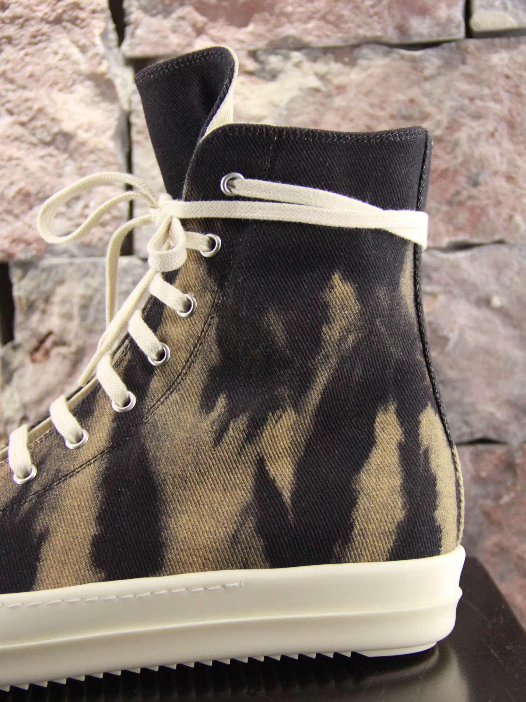 Rick Owens Rick Owens White Hitop Sneakers Men 7 Size US 7 / EU 40 - 3 Thumbnail