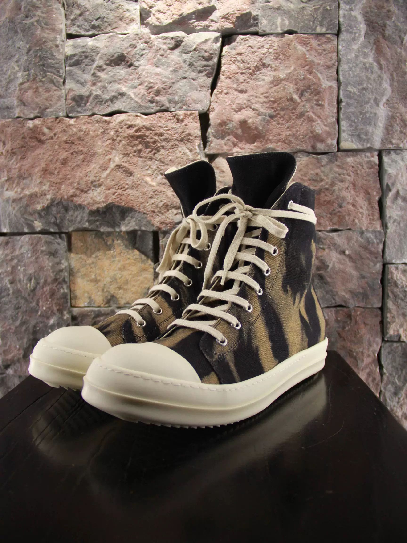 Rick Owens Rick Owens White Hitop Sneakers Men 9 Size US 9 / EU 42 - 5 Thumbnail