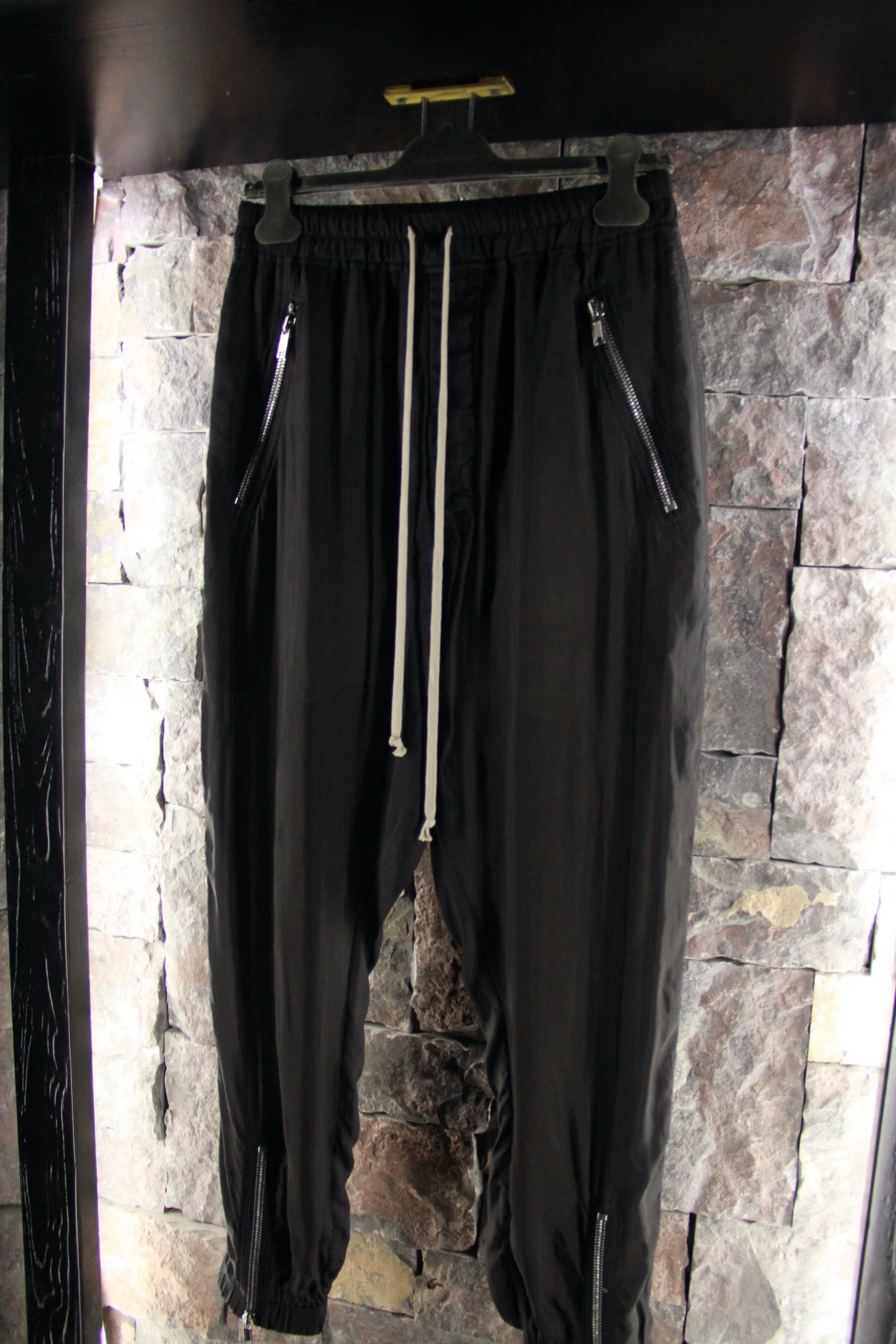 Rick Owens Rick Owens Black Casual Pants Men 32 Size US 32 / EU 48 - 5 Thumbnail