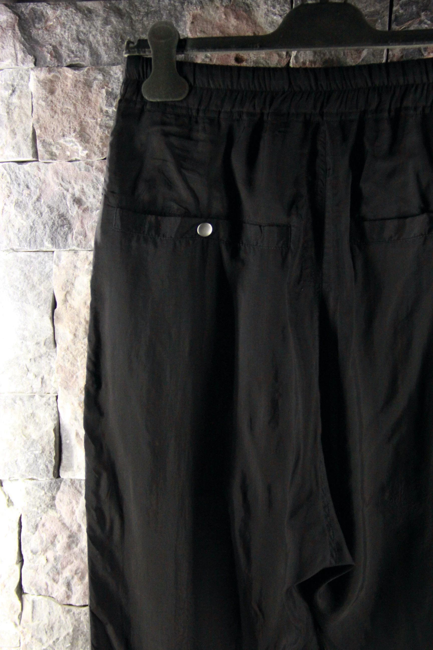 Rick Owens Rick Owens Black Casual Pants Men 34 Size US 34 / EU 50 - 4 Thumbnail