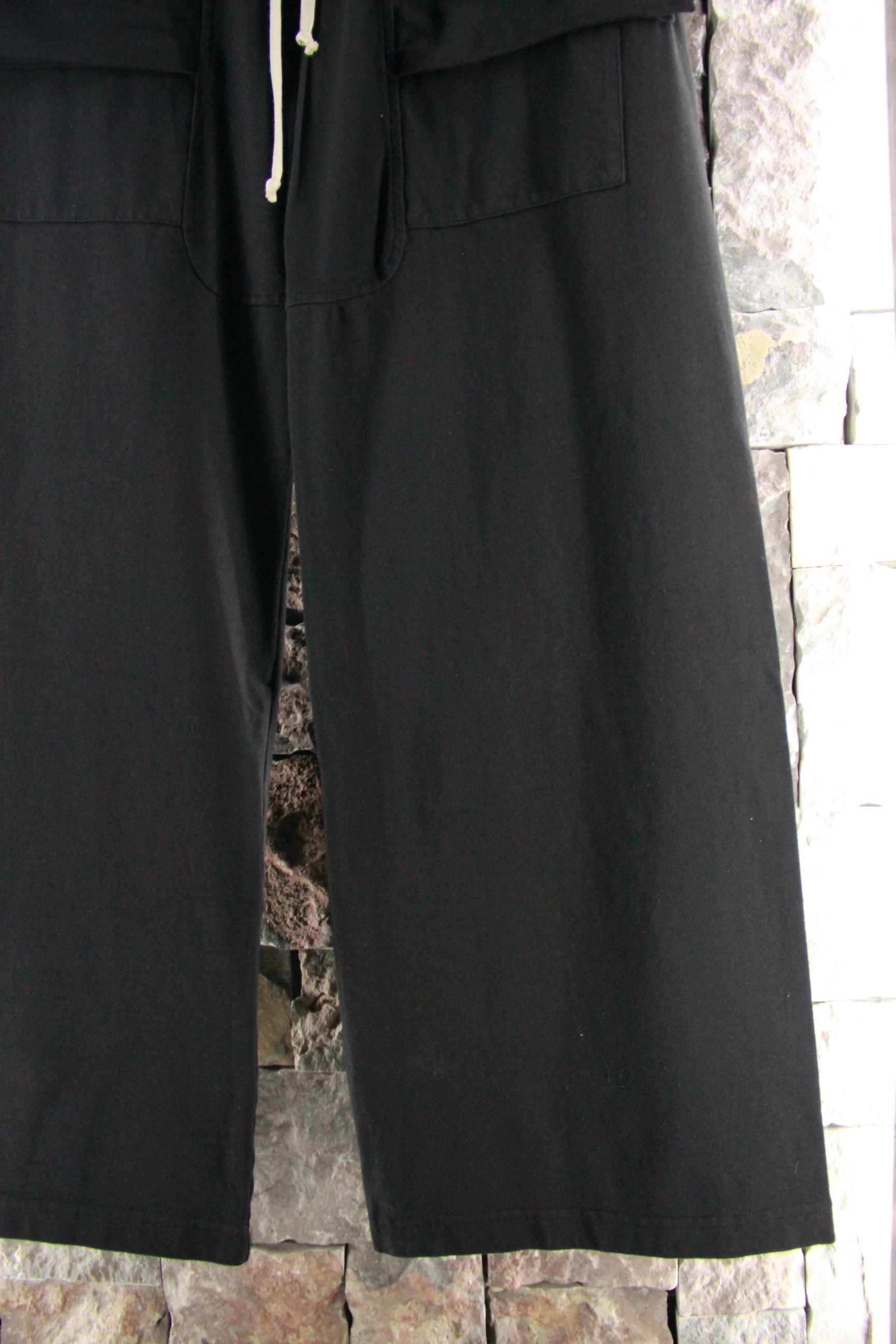 Rick Owens Rick Owens Black Casual Pants Men 34 Size US 34 / EU 50 - 3 Thumbnail