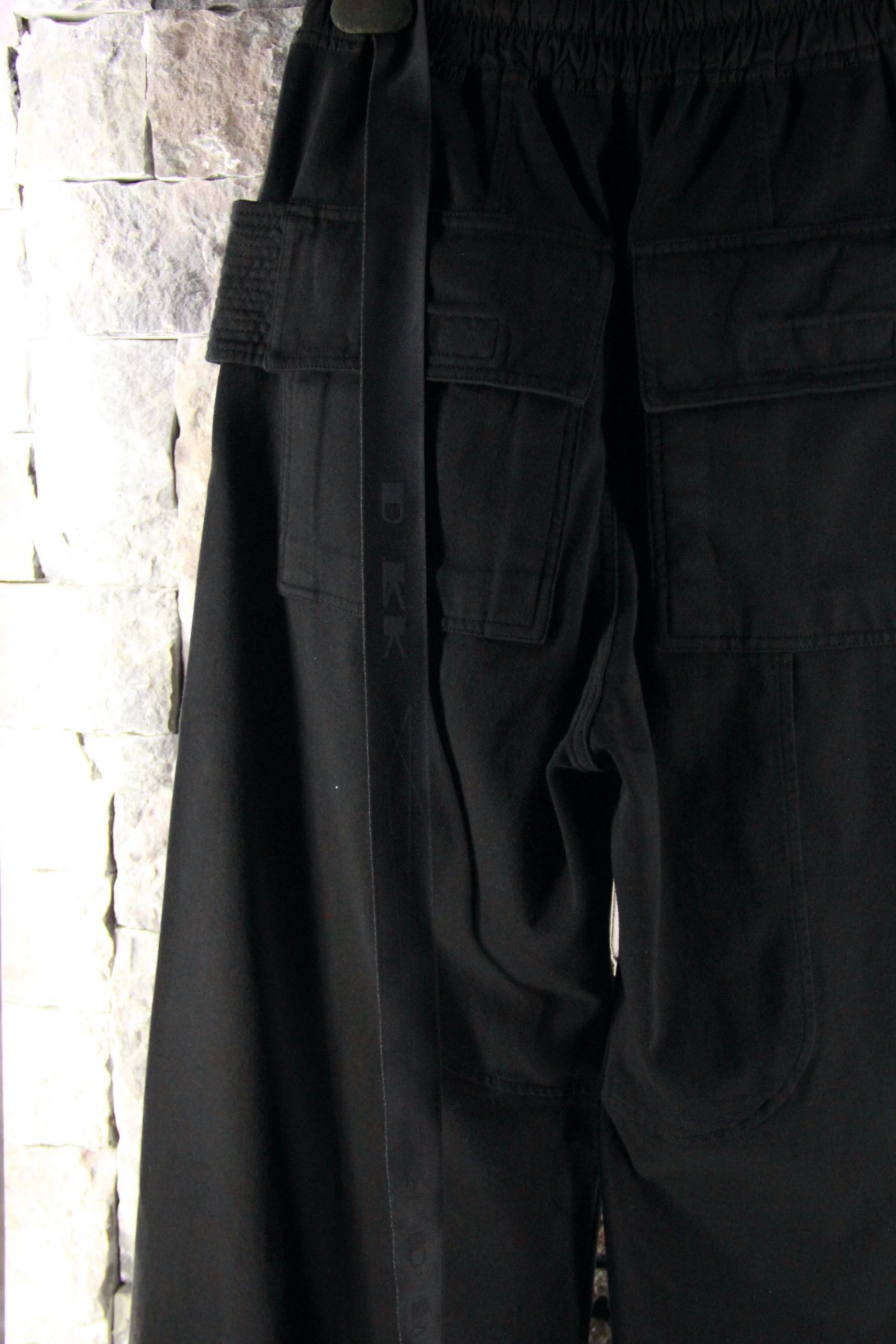 Rick Owens Rick Owens Black Casual Pants Men 34 Size US 34 / EU 50 - 4 Thumbnail