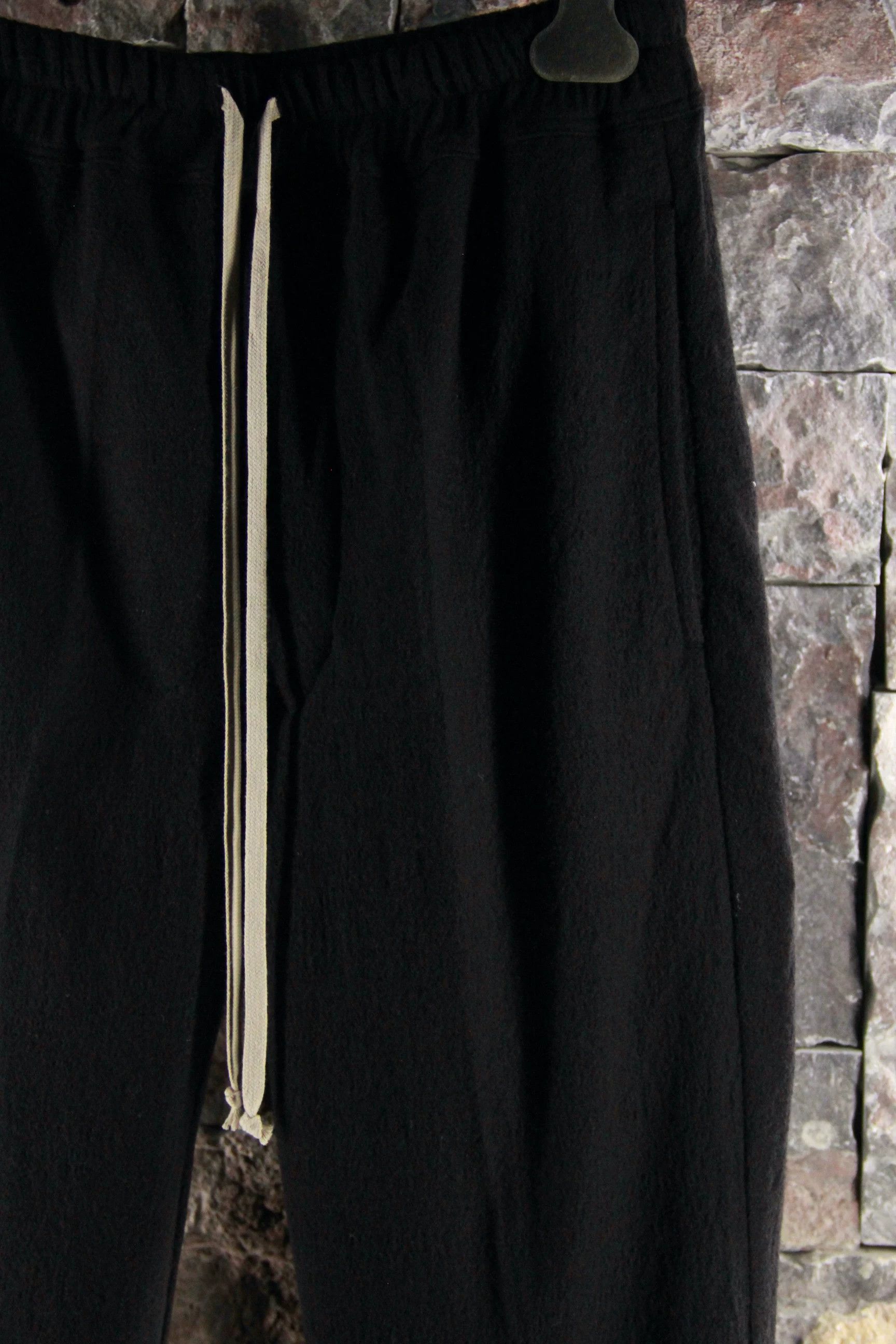 Rick Owens Rick Owens Black Casual Pants Men 30 Size US 30 / EU 46 - 3 Thumbnail