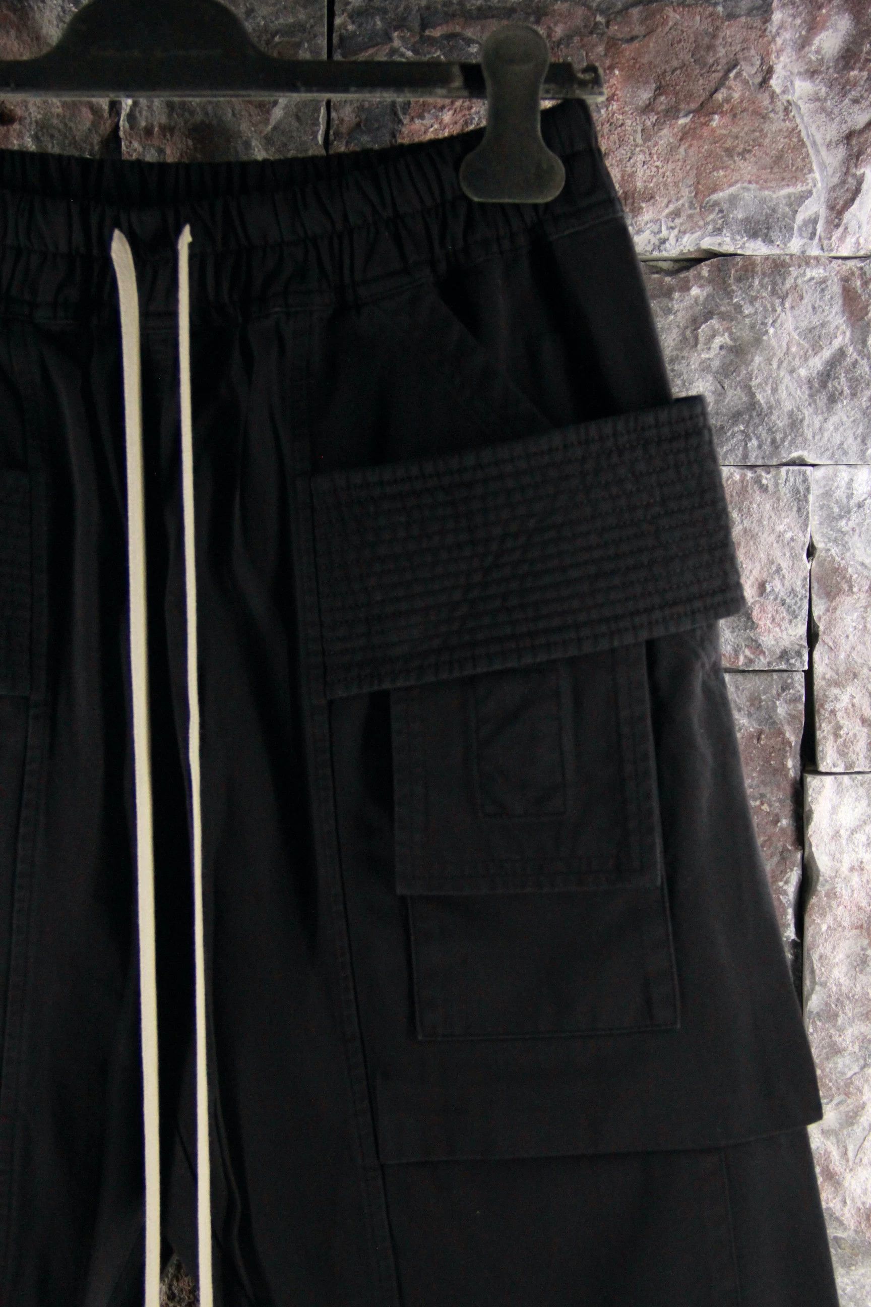 Rick Owens Rick Owens Black Casual Pants Men 28 Size US 28 / EU 44 - 3 Thumbnail