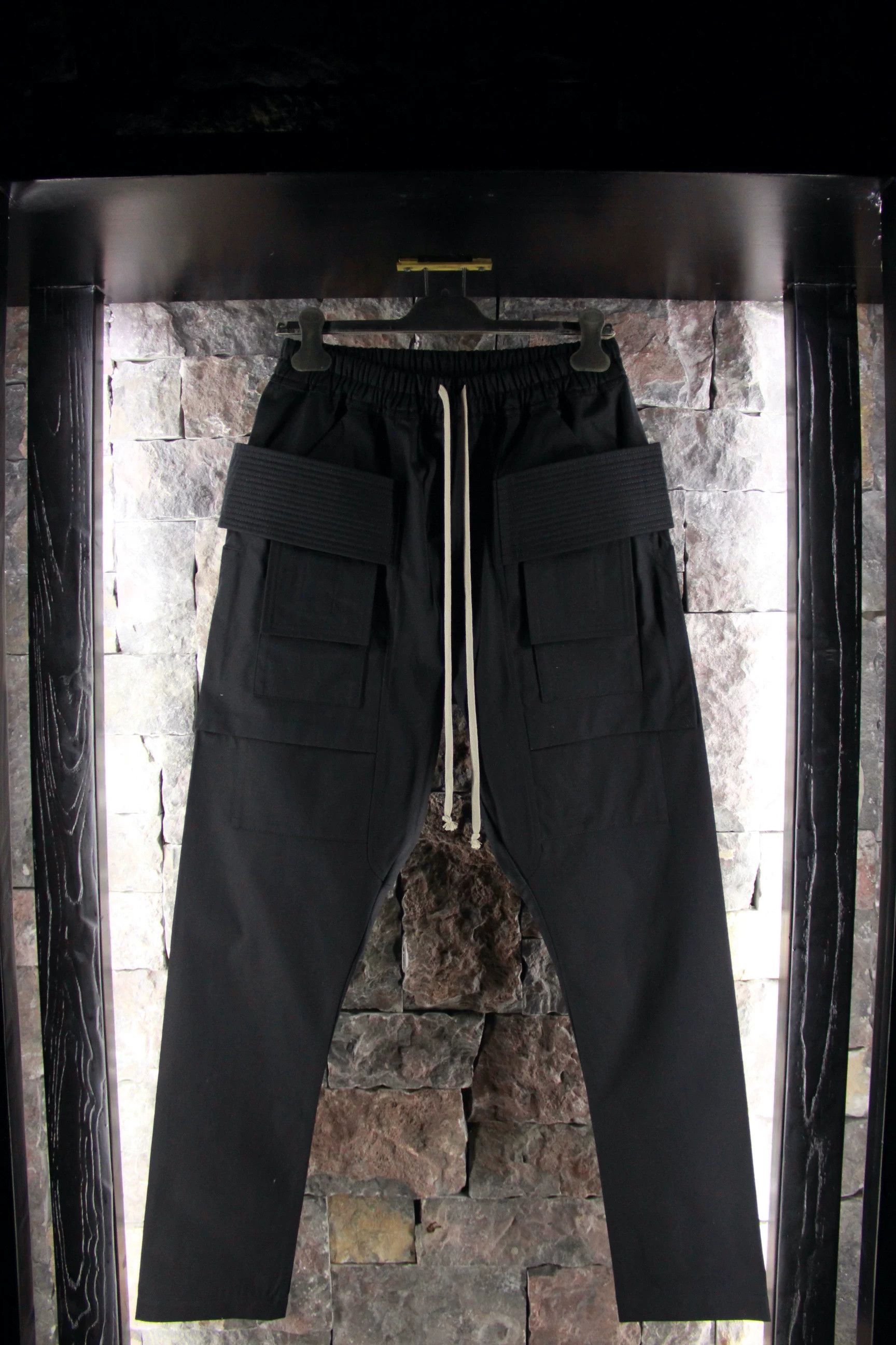 Rick Owens Rick Owens Black Casual Pants Men 28 Size US 28 / EU 44 - 5 Thumbnail