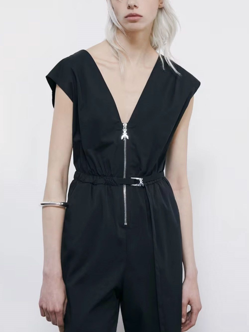Patrizia Pepe Jumpsuit Size 30" / US 8 / IT 44 - 5 Thumbnail