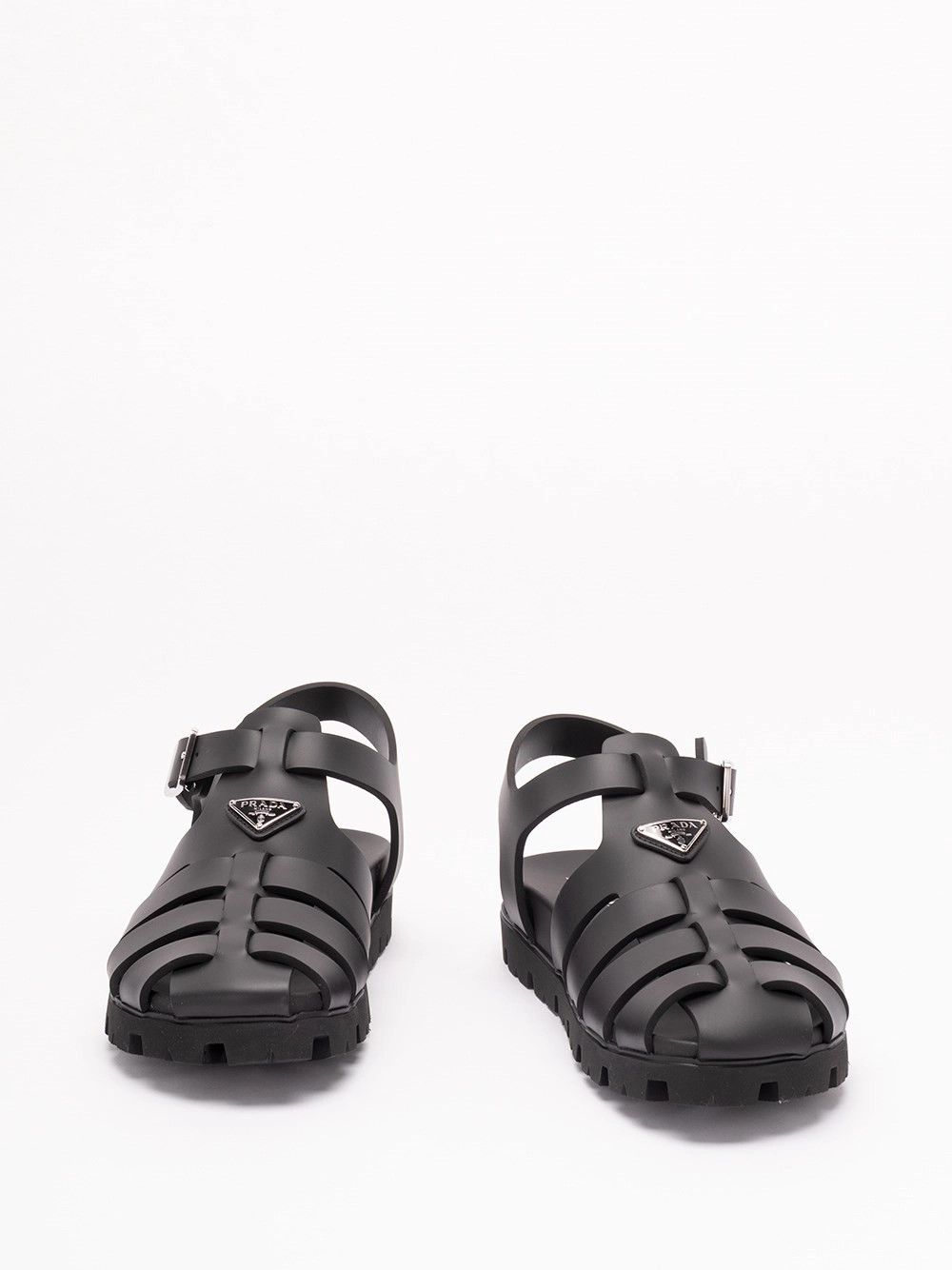 Prada Rubber Sandals Size US 6.5 / EU 39-40 - 2 Thumbnail