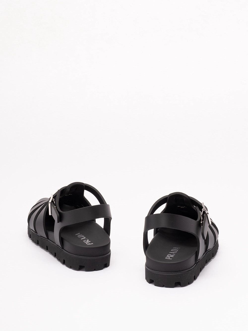 Prada Rubber Sandals Size US 6.5 / EU 39-40 - 3 Thumbnail