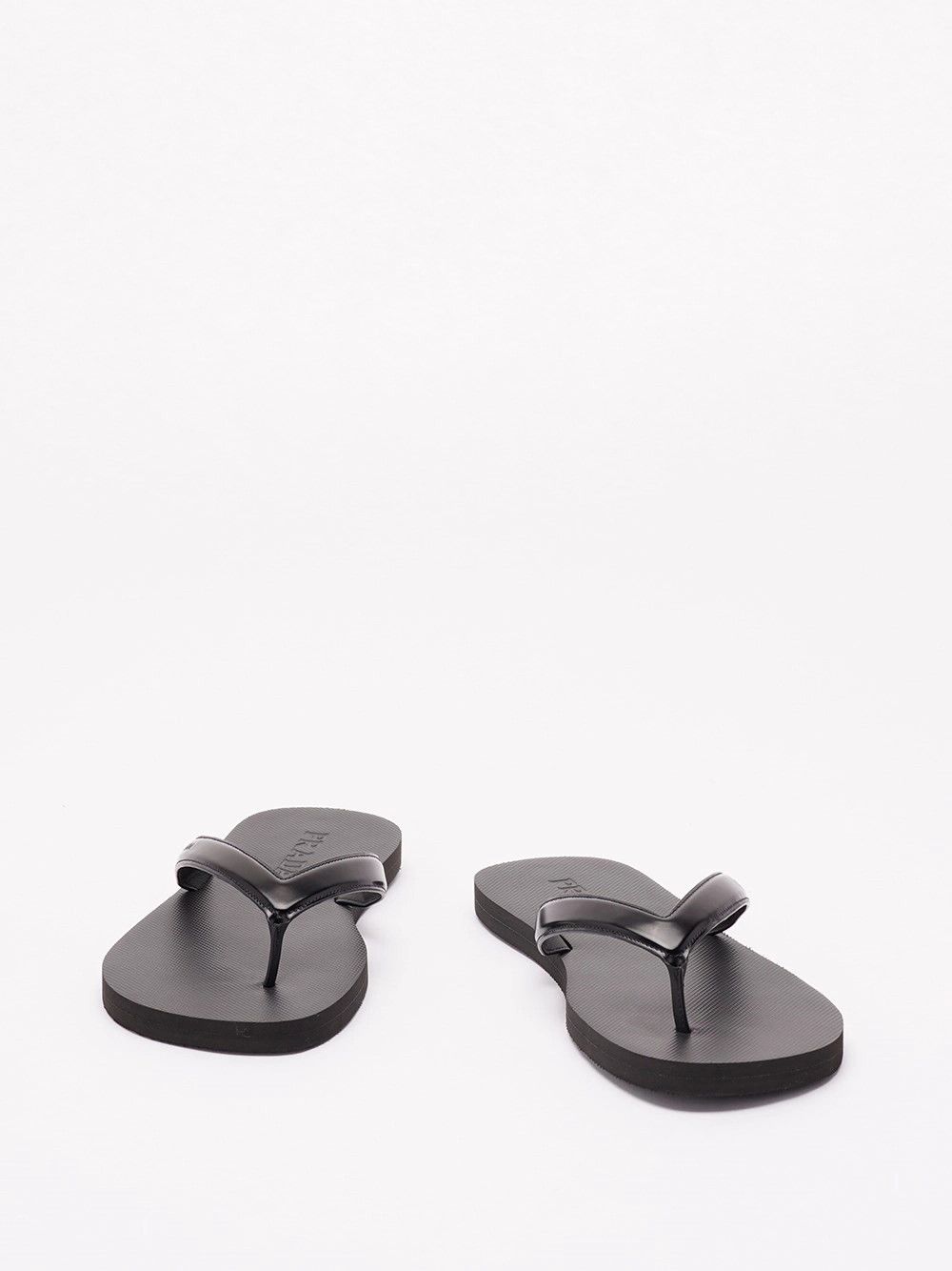 Prada Brushed Leather Sandals Size US 6 / EU 39 - 2 Thumbnail