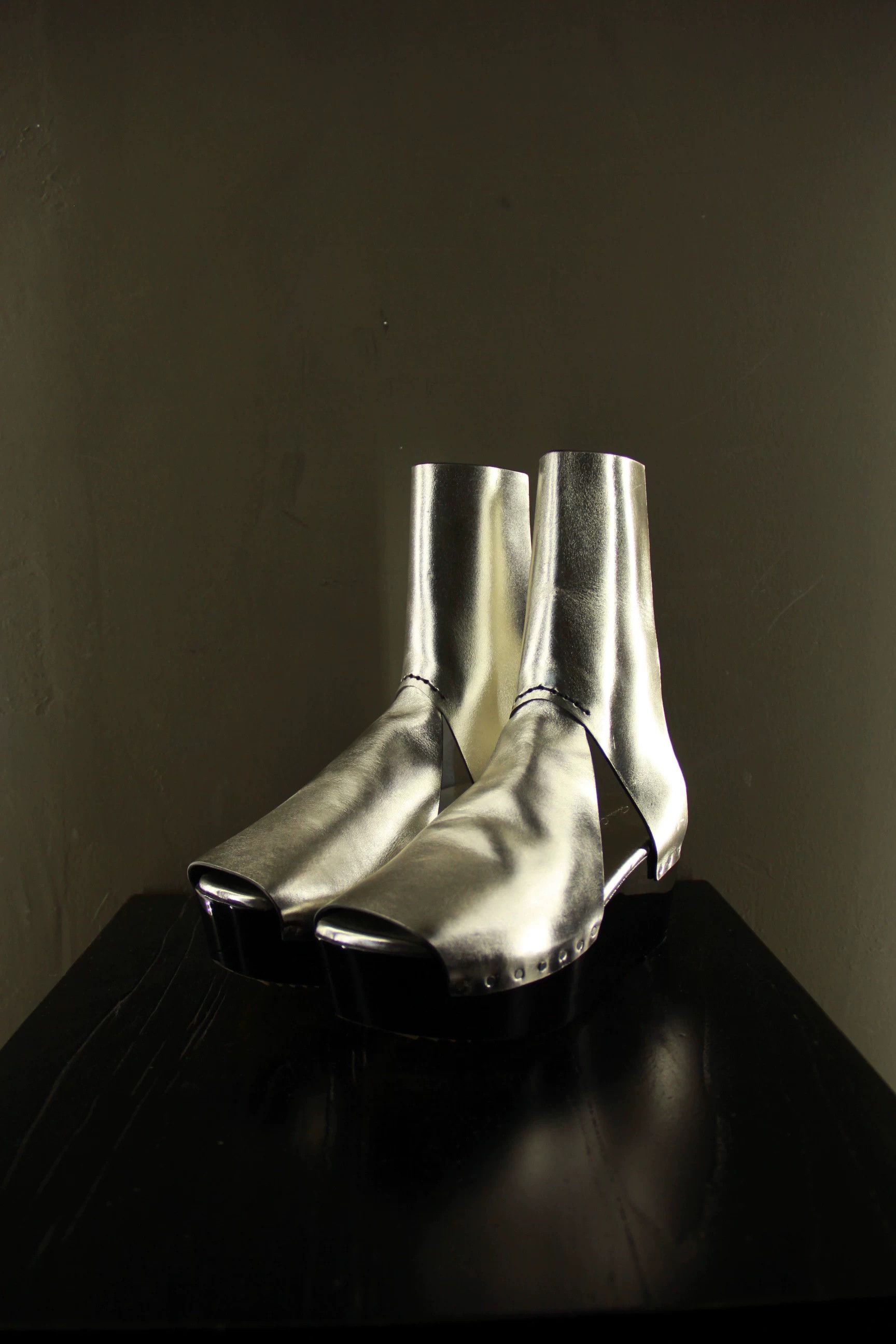 Rick Owens Rick Owens Silver Sandals Women us_7 Size US 7 / IT 37 - 4 Thumbnail