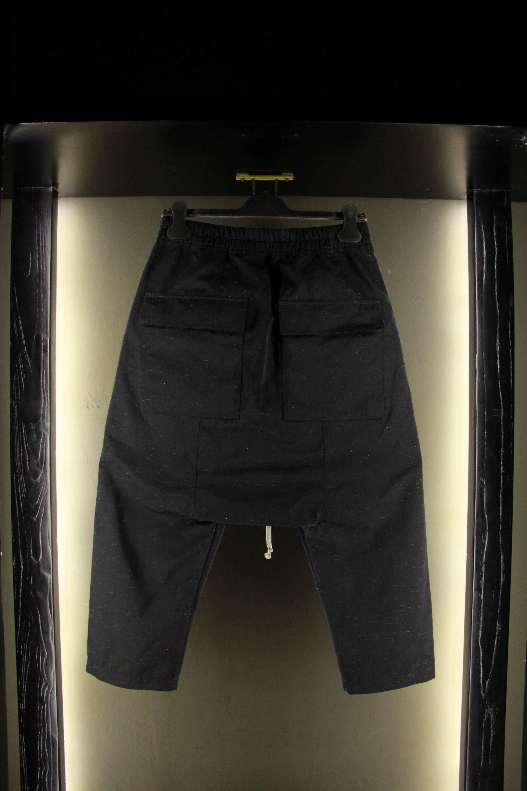 Rick Owens Rick Owens Black Casual Pants Men 30 Size US 30 / EU 46 - 2 Thumbnail