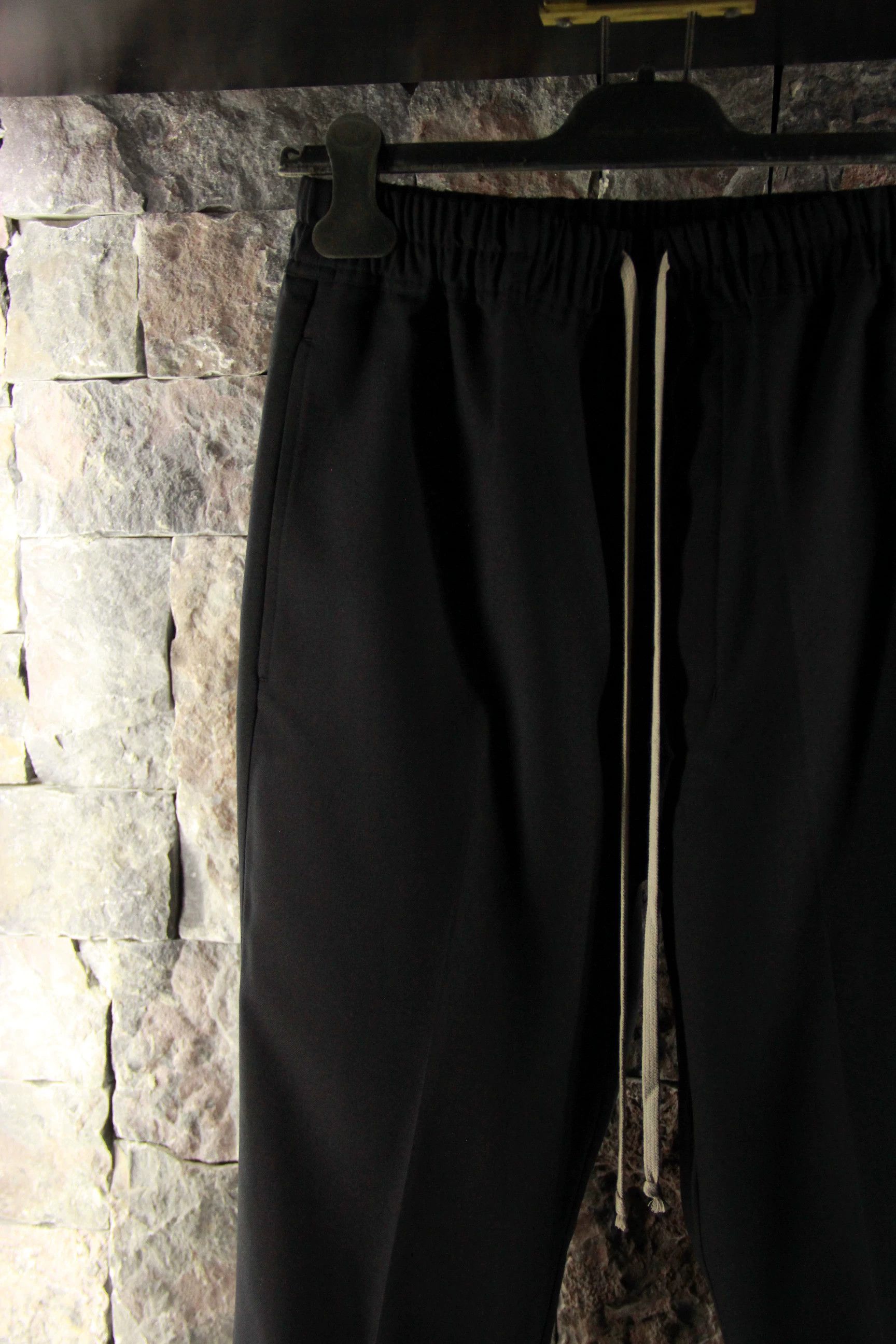 Rick Owens Rick Owens Black Casual Pants Men 34 Size US 34 / EU 50 - 3 Thumbnail