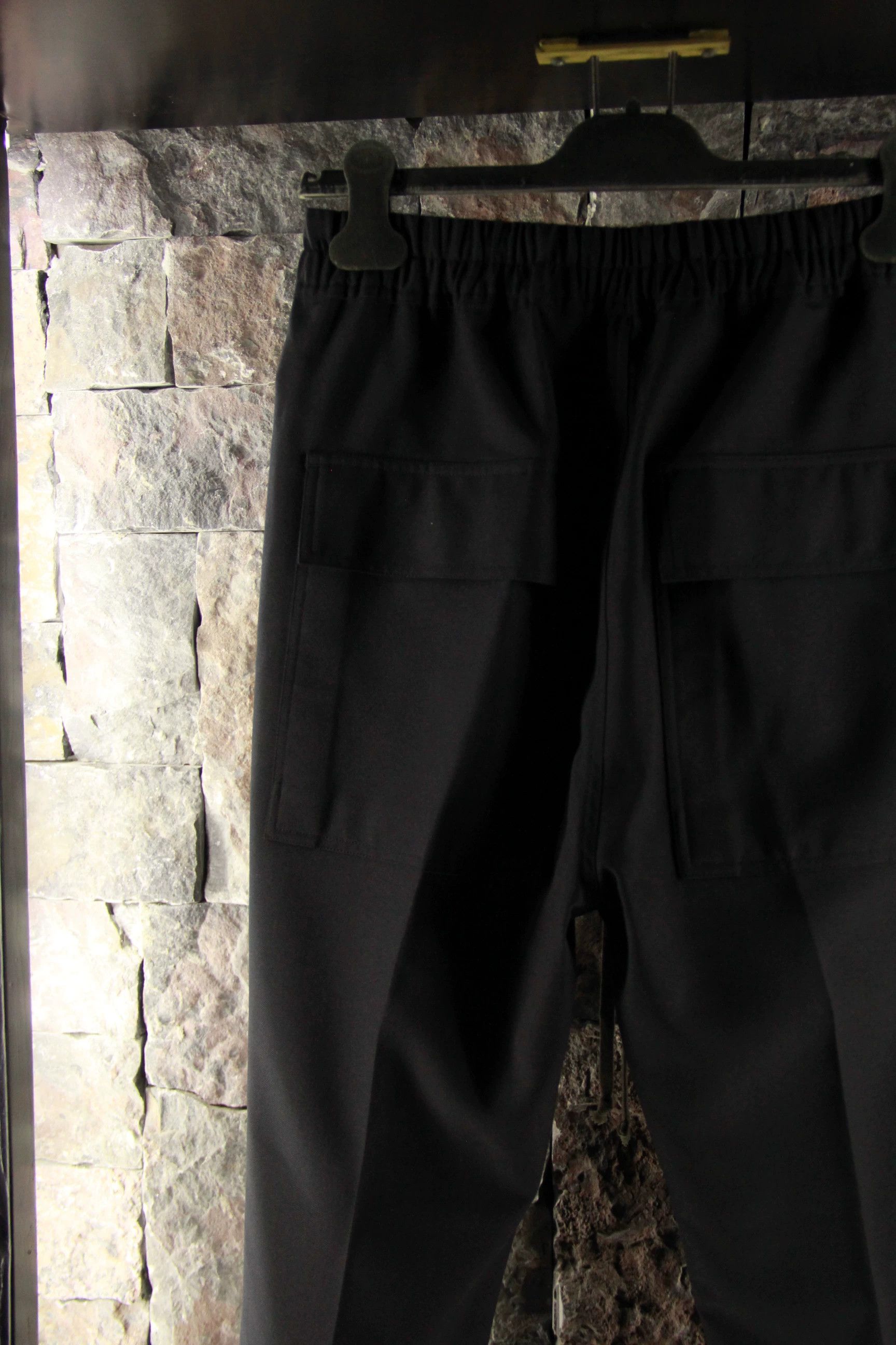 Rick Owens Rick Owens Black Casual Pants Men 34 Size US 34 / EU 50 - 4 Thumbnail