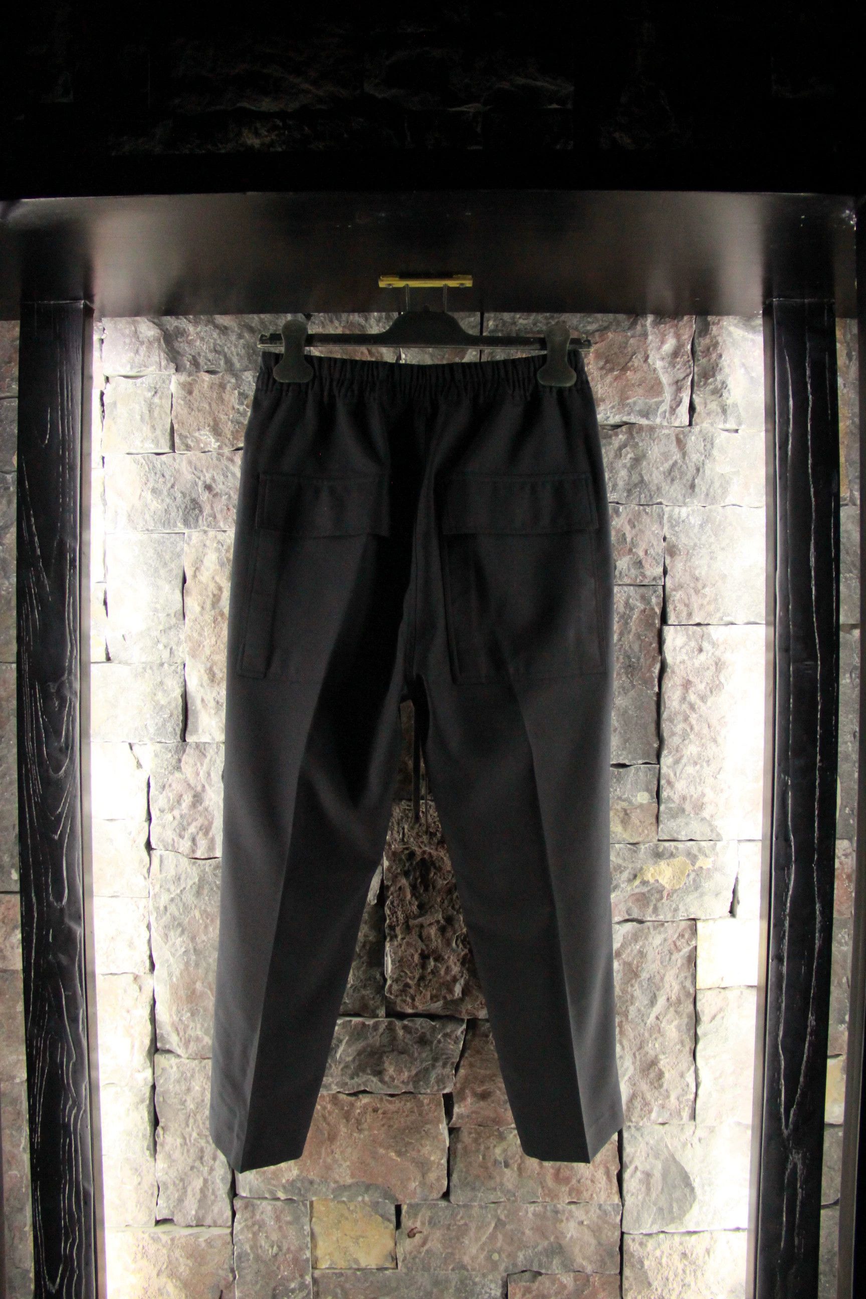 Rick Owens Rick Owens Black Casual Pants Men 34 Size US 34 / EU 50 - 2 Thumbnail