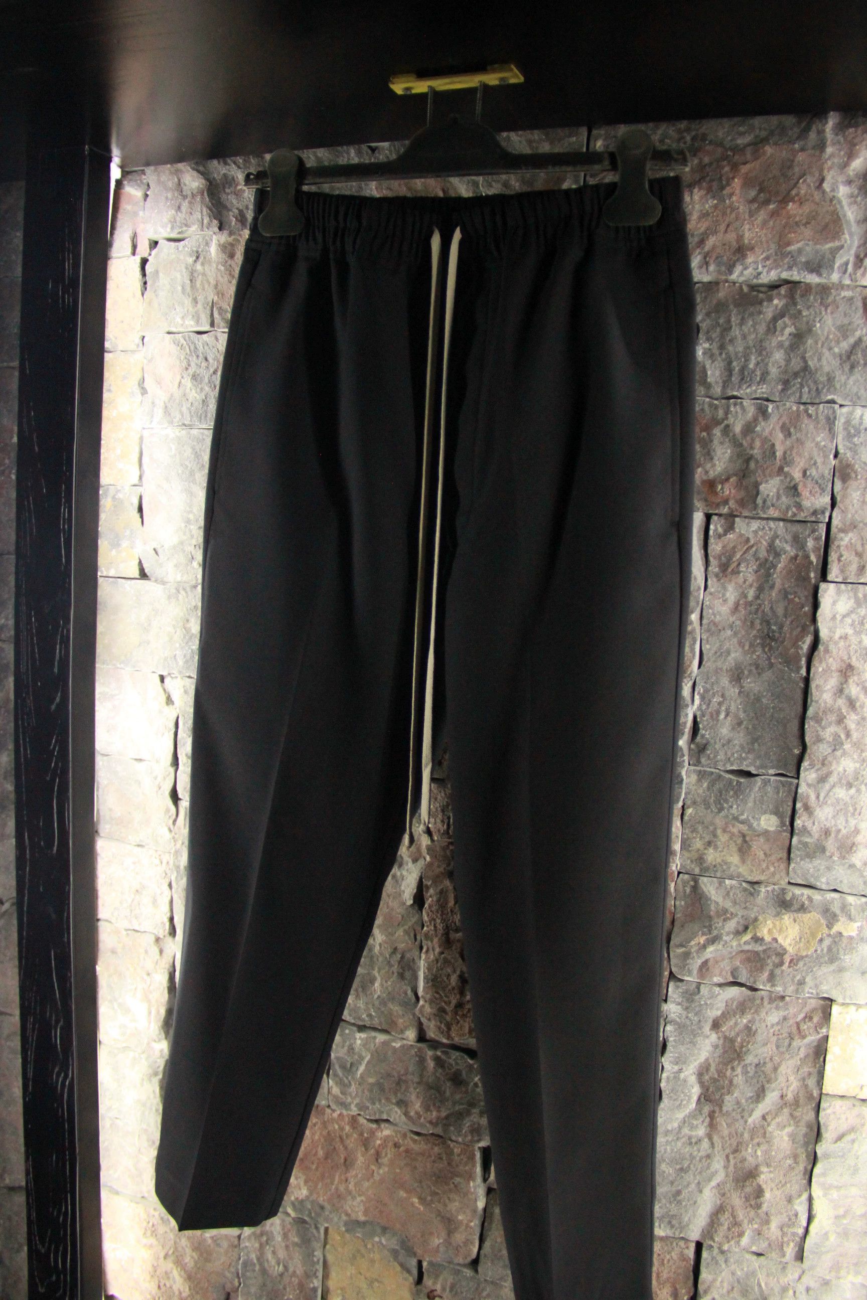 Rick Owens Rick Owens Black Casual Pants Men 34 Size US 34 / EU 50 - 5 Thumbnail