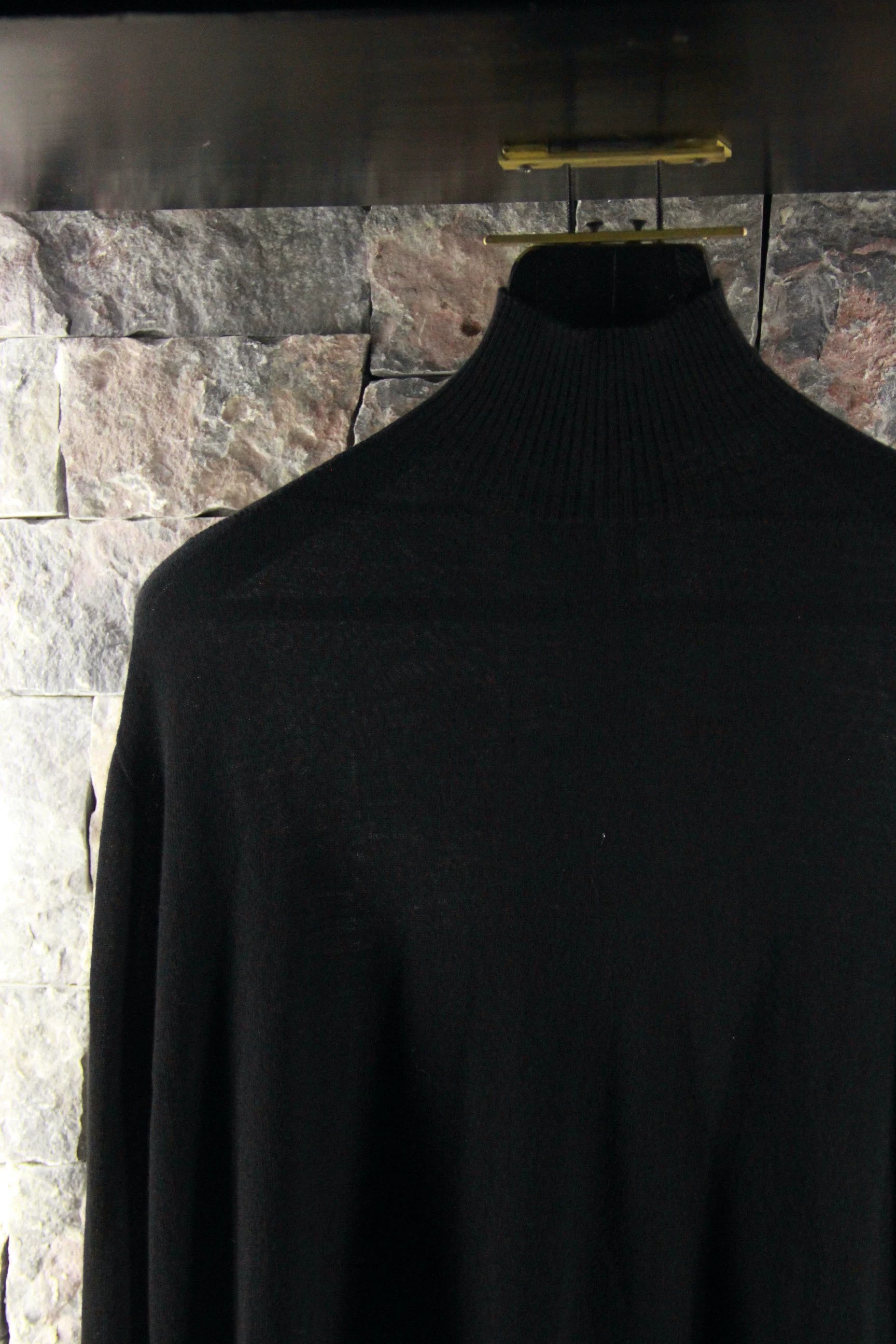 Rick Owens Rick Owens Black Sweater Men m Size US M / EU 48-50 / 2 - 3 Thumbnail