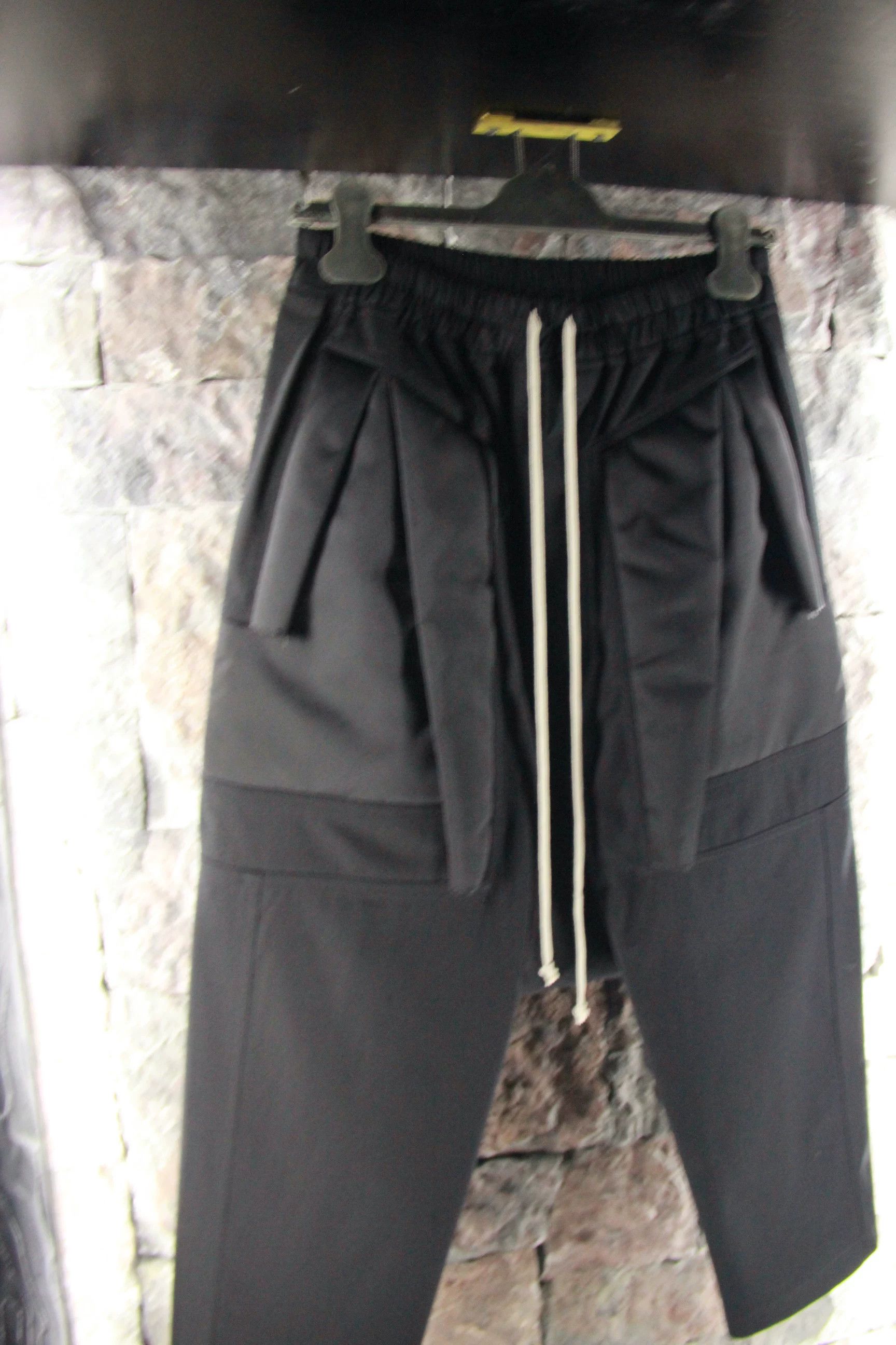 Rick Owens Rick Owens Black Casual Pants Men 30 Size US 30 / EU 46 - 5 Thumbnail