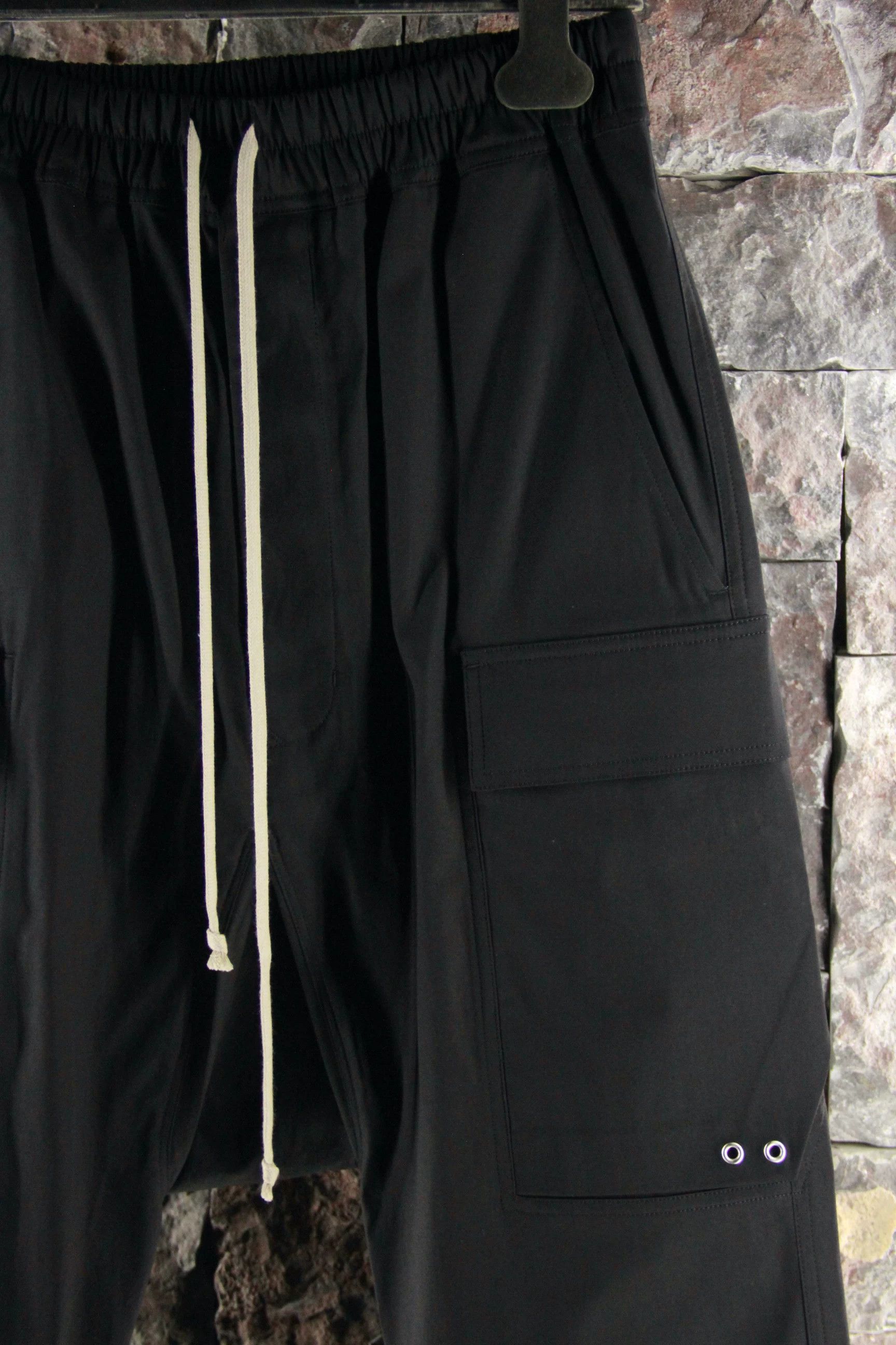Rick Owens Rick Owens Black Casual Pants Men 30 Size US 30 / EU 46 - 3 Thumbnail