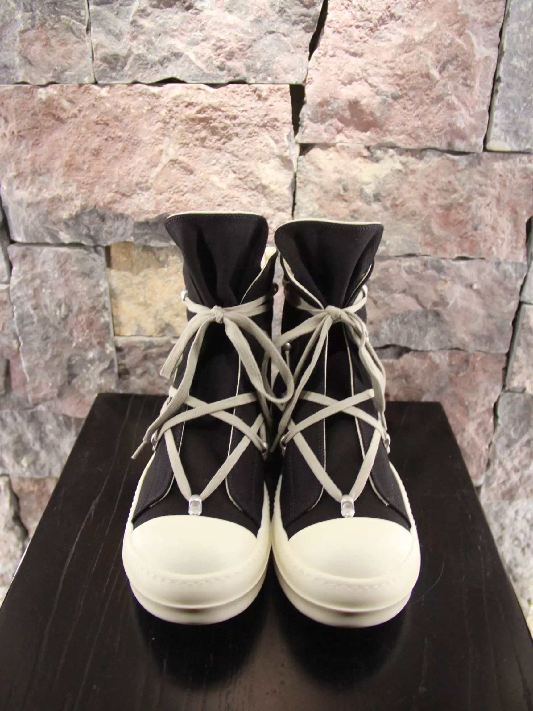 Rick Owens Rick Owens White Hitop Sneakers Men 11 Size US 11 / EU 44 - 5 Thumbnail