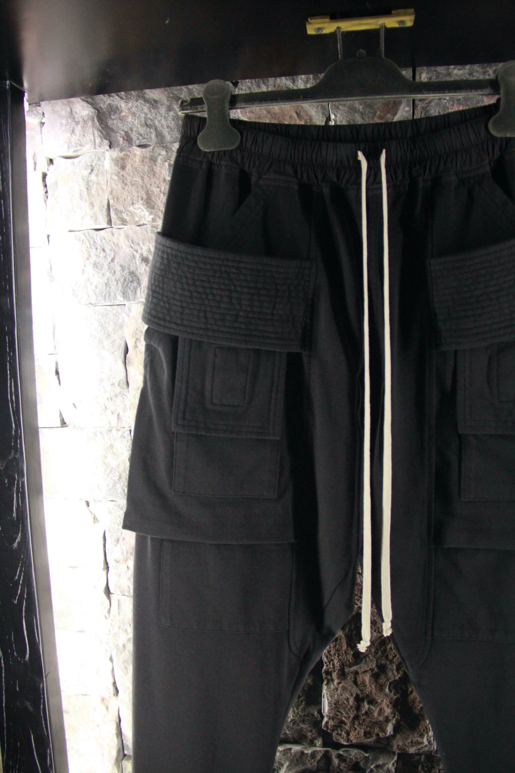 Rick Owens Rick Owens Black Casual Pants Men 34 Size US 34 / EU 50 - 3 Thumbnail