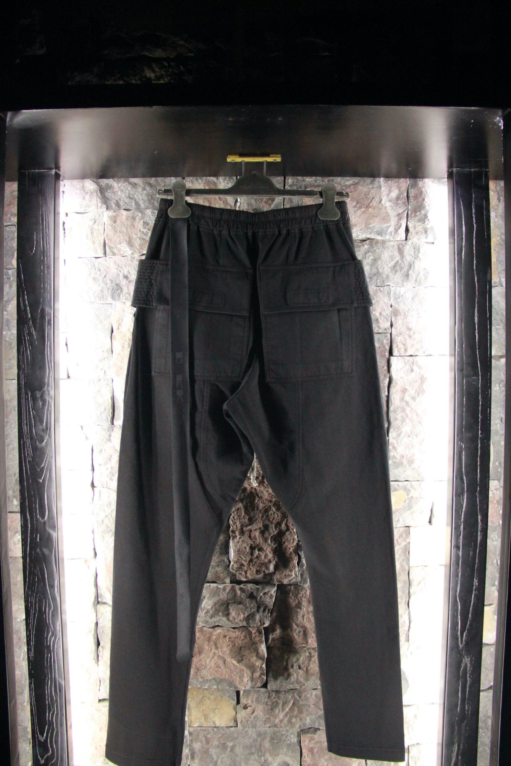 Rick Owens Rick Owens Black Casual Pants Men 34 Size US 34 / EU 50 - 2 Thumbnail