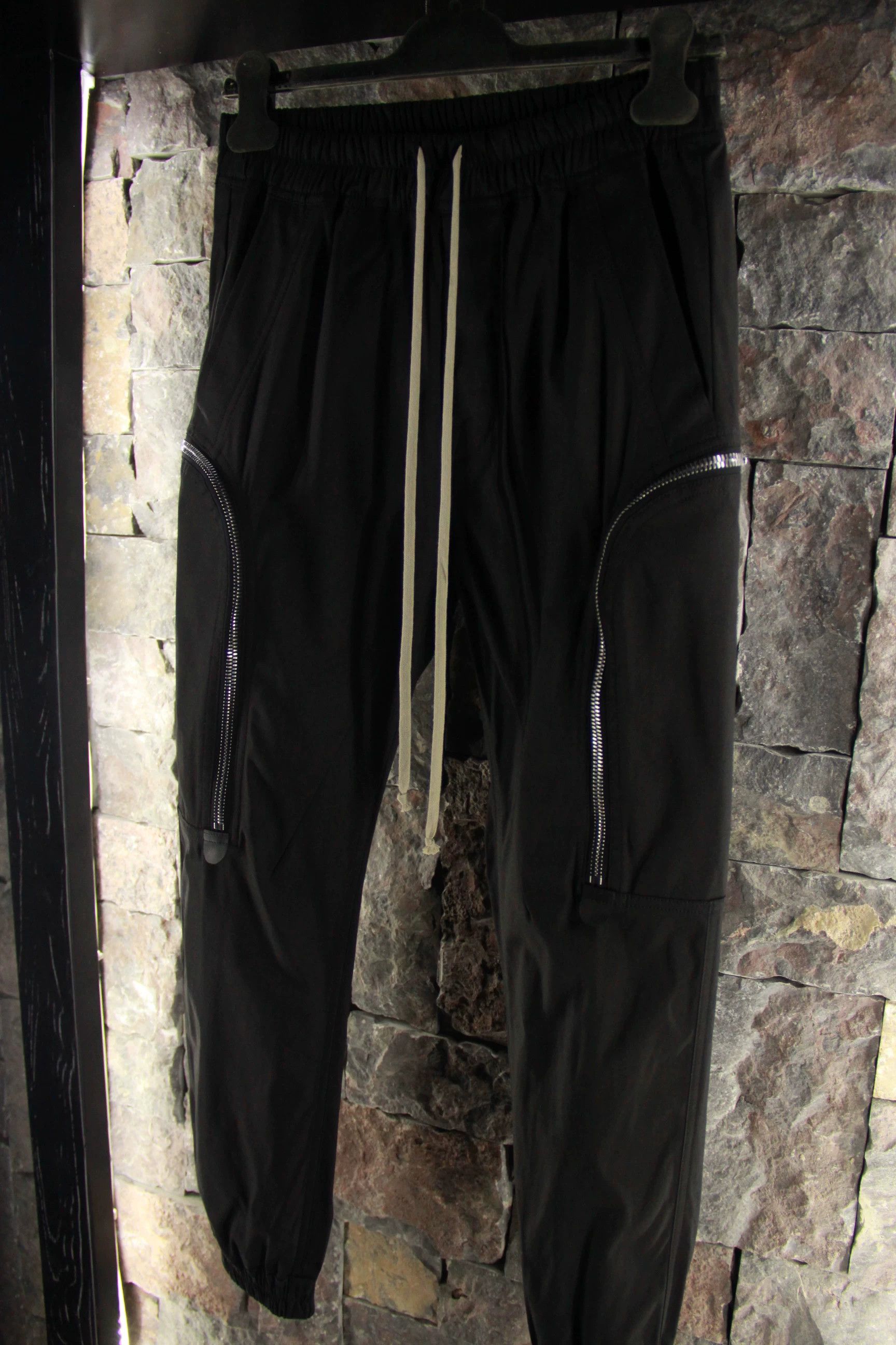 Rick Owens Rick Owens Black Casual Pants Men 38 Size US 38 / EU 54 - 5 Thumbnail