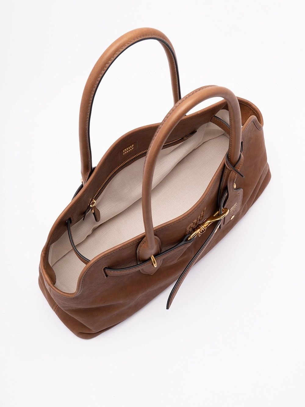 Miu Miu `Aventure` Nappa Leather bag Size ONE SIZE - 5 Thumbnail
