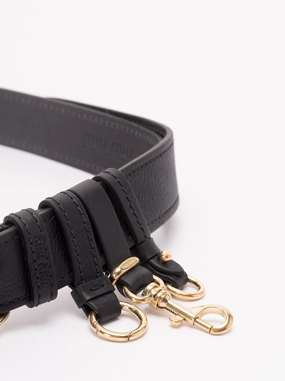Miu Miu Leather Belt Size ONE SIZE - 2 Thumbnail