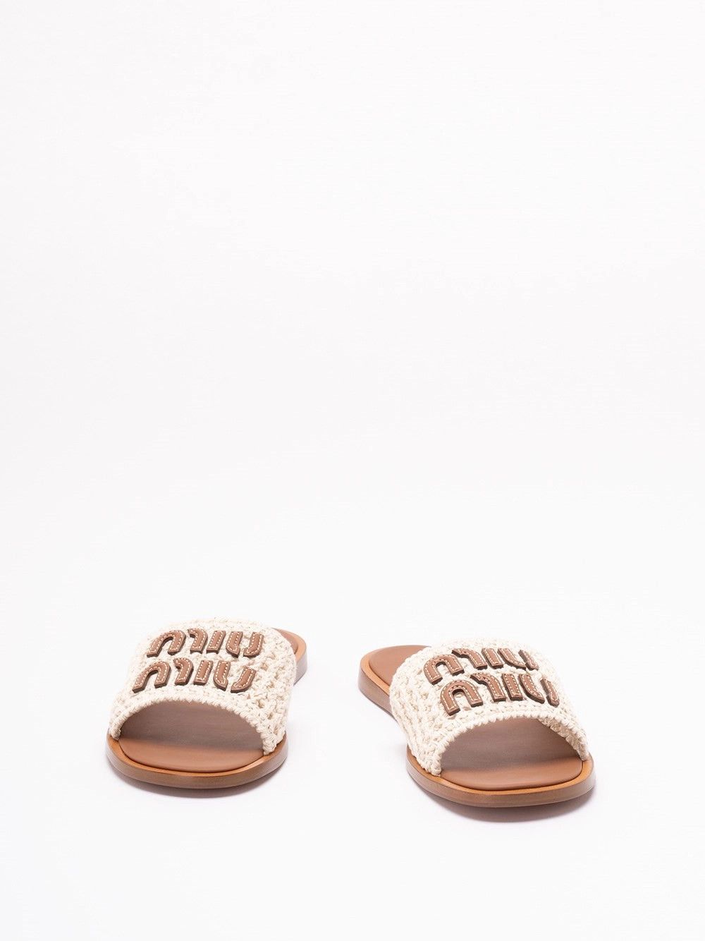 Miu Miu Crochet Slides Size US 6 / IT 36 - 2 Thumbnail