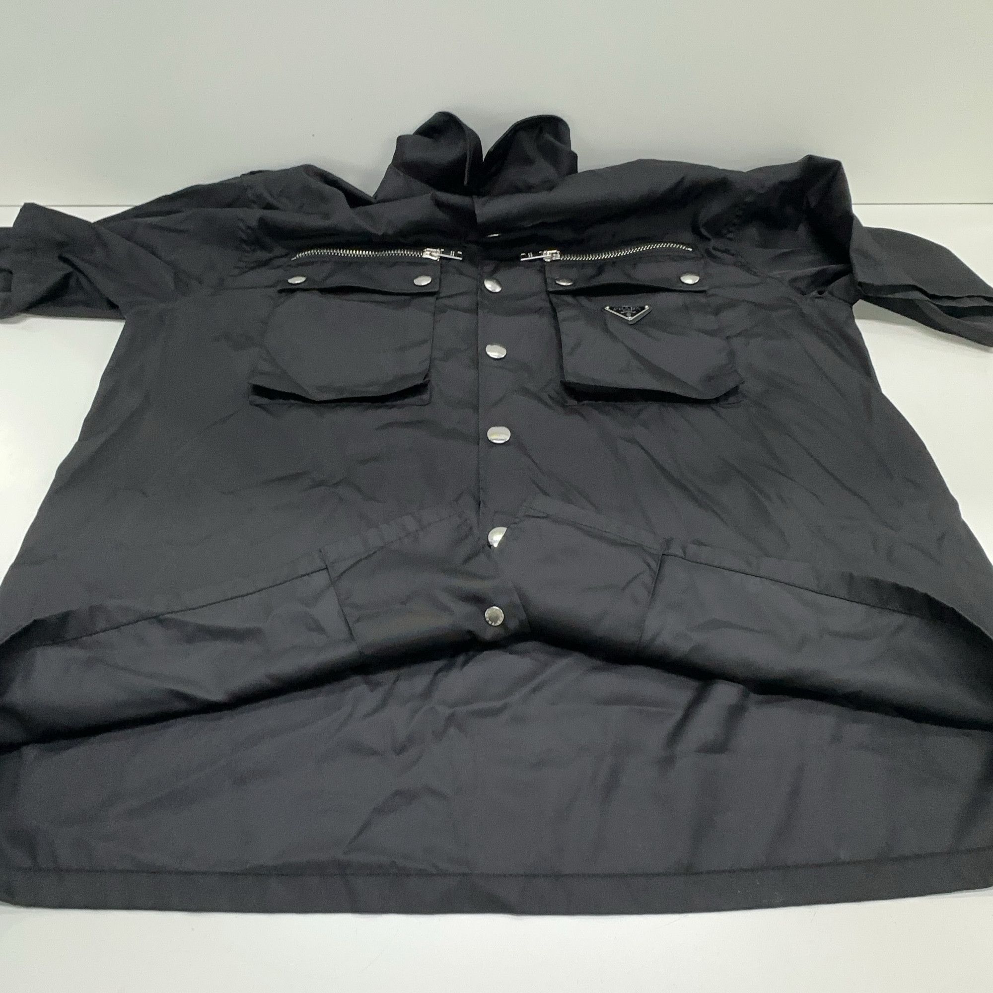 Prada Prada Nylon Utility Shirt Size M Size US M / EU 48-50 / 2 - 10 Thumbnail