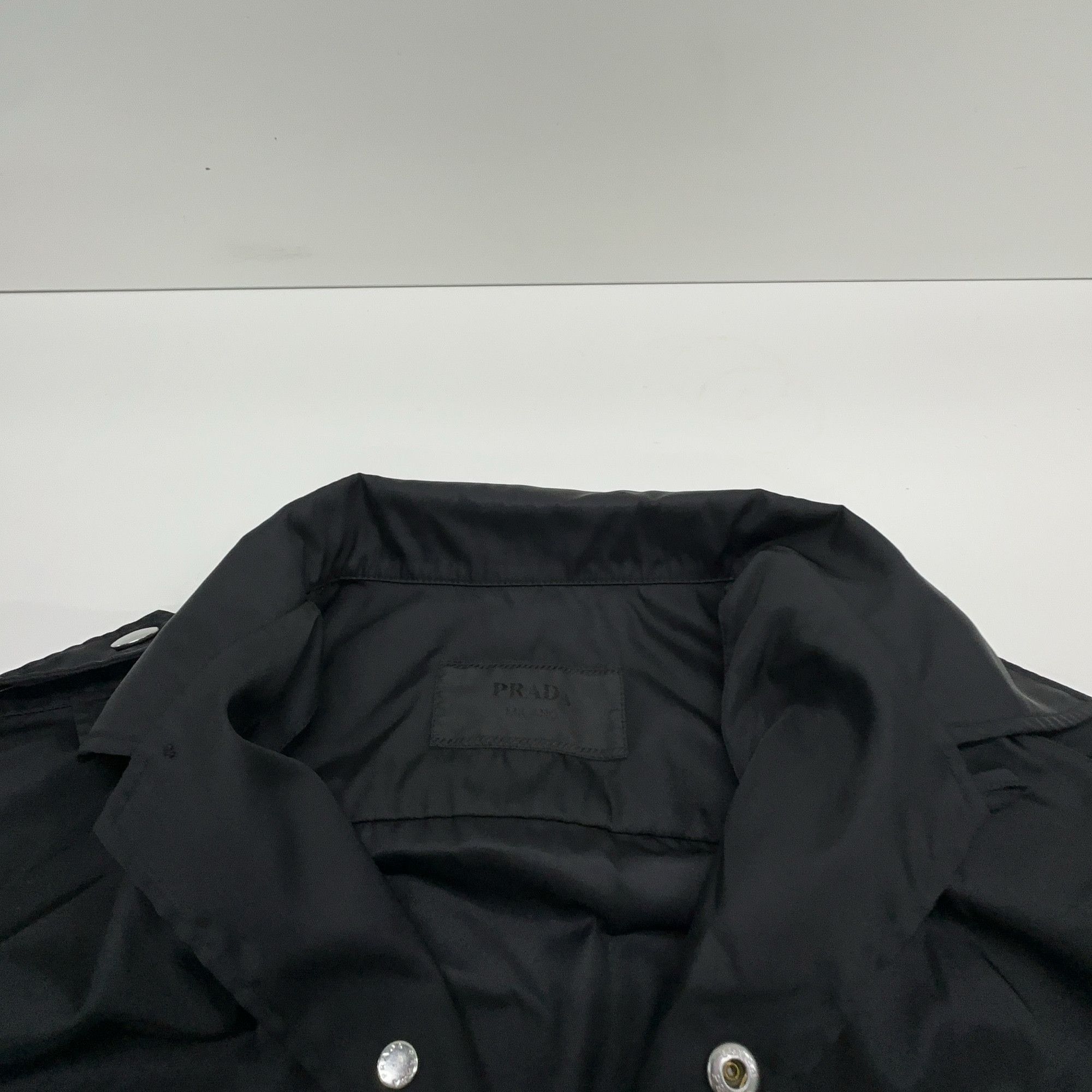 Prada Prada Nylon Utility Shirt Size M Size US M / EU 48-50 / 2 - 7 Thumbnail