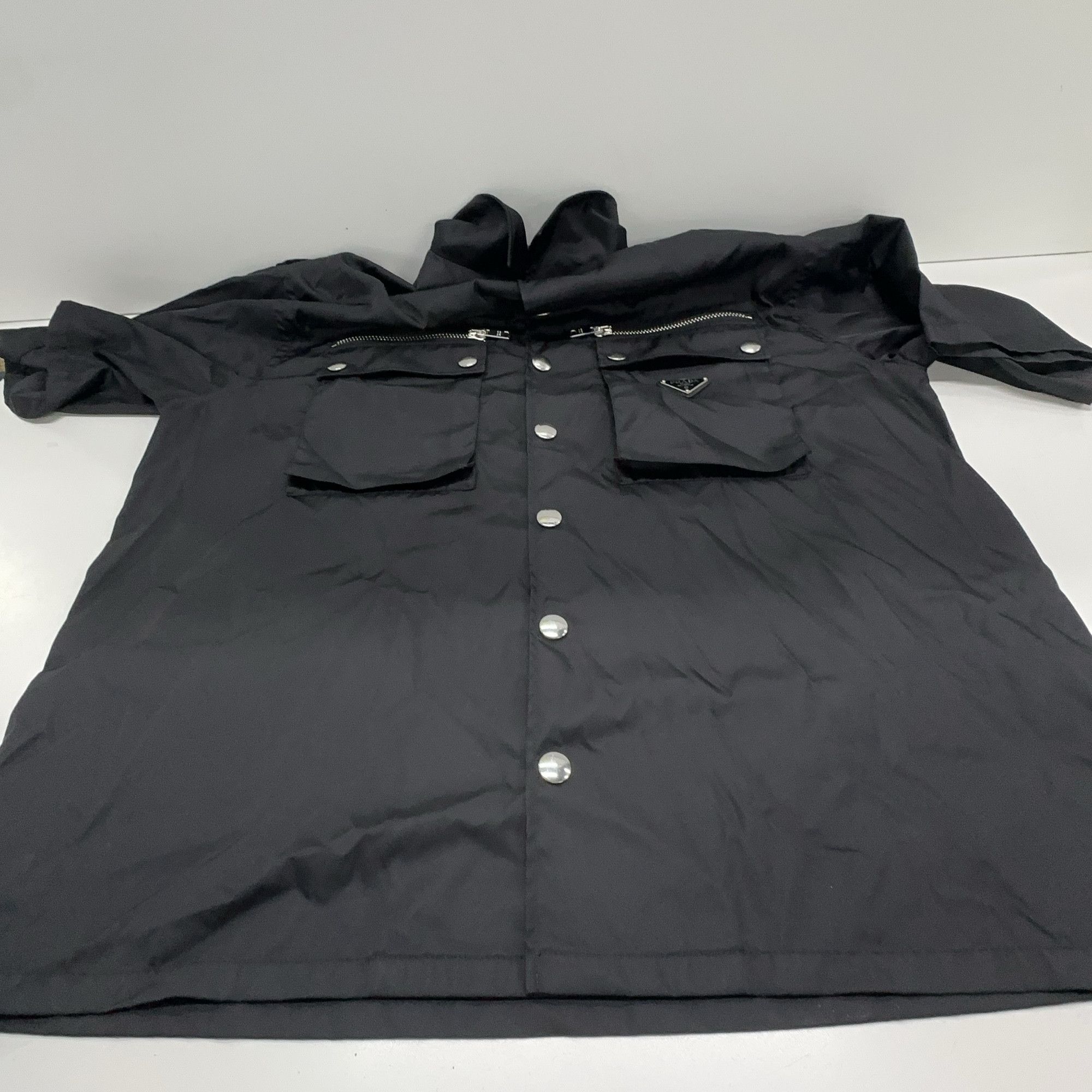 Prada Prada Nylon Utility Shirt Size M Size US M / EU 48-50 / 2 - 9 Thumbnail