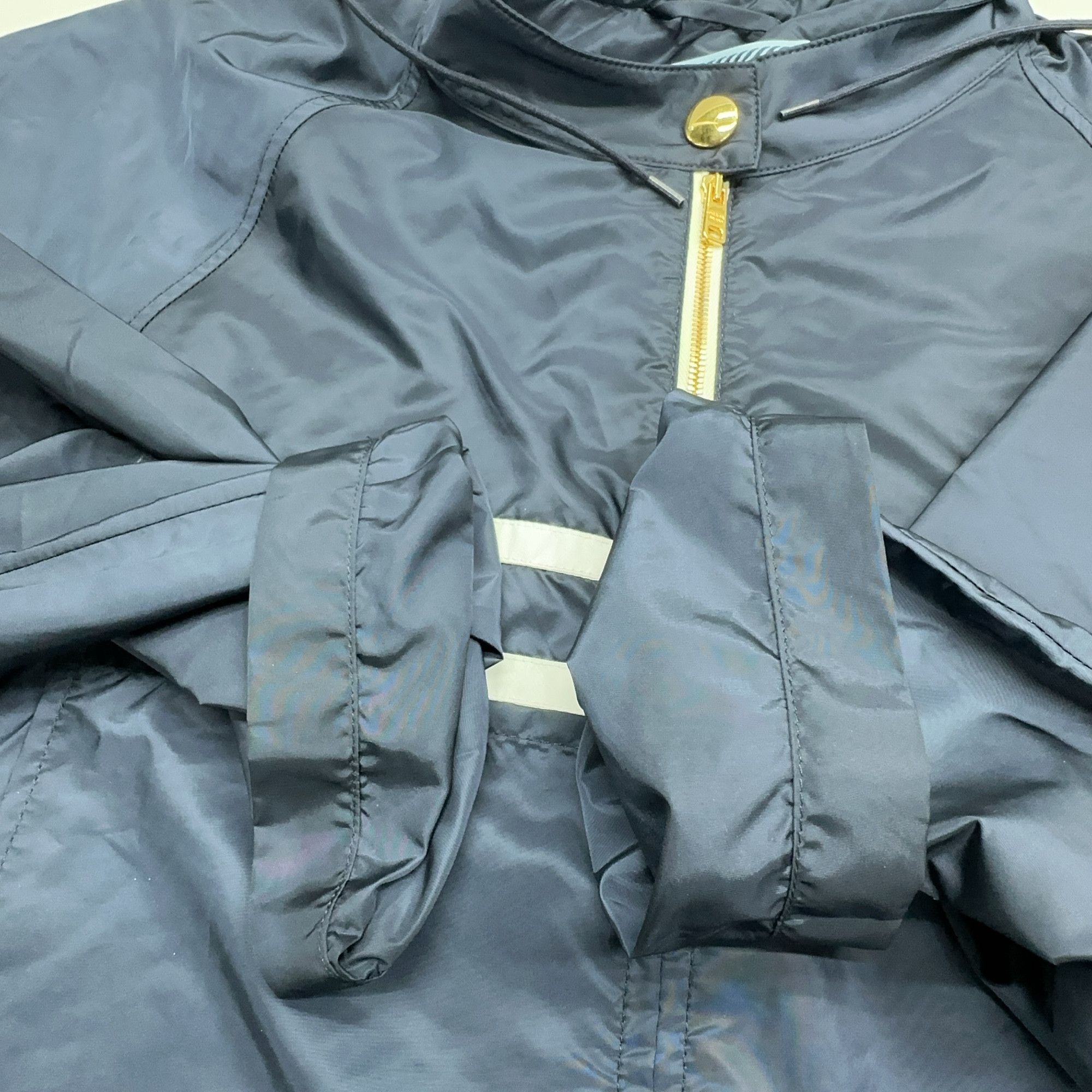 Prada Prada Striped Nylon Jacket Size 40 Size S / US 4 / IT 40 - 6 Thumbnail