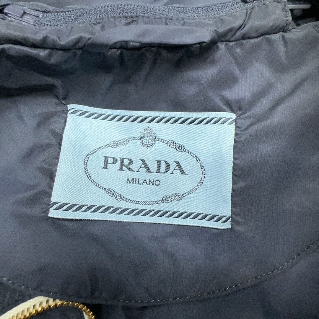 Prada Prada Striped Nylon Jacket Size 40 Size S / US 4 / IT 40 - 3 Thumbnail