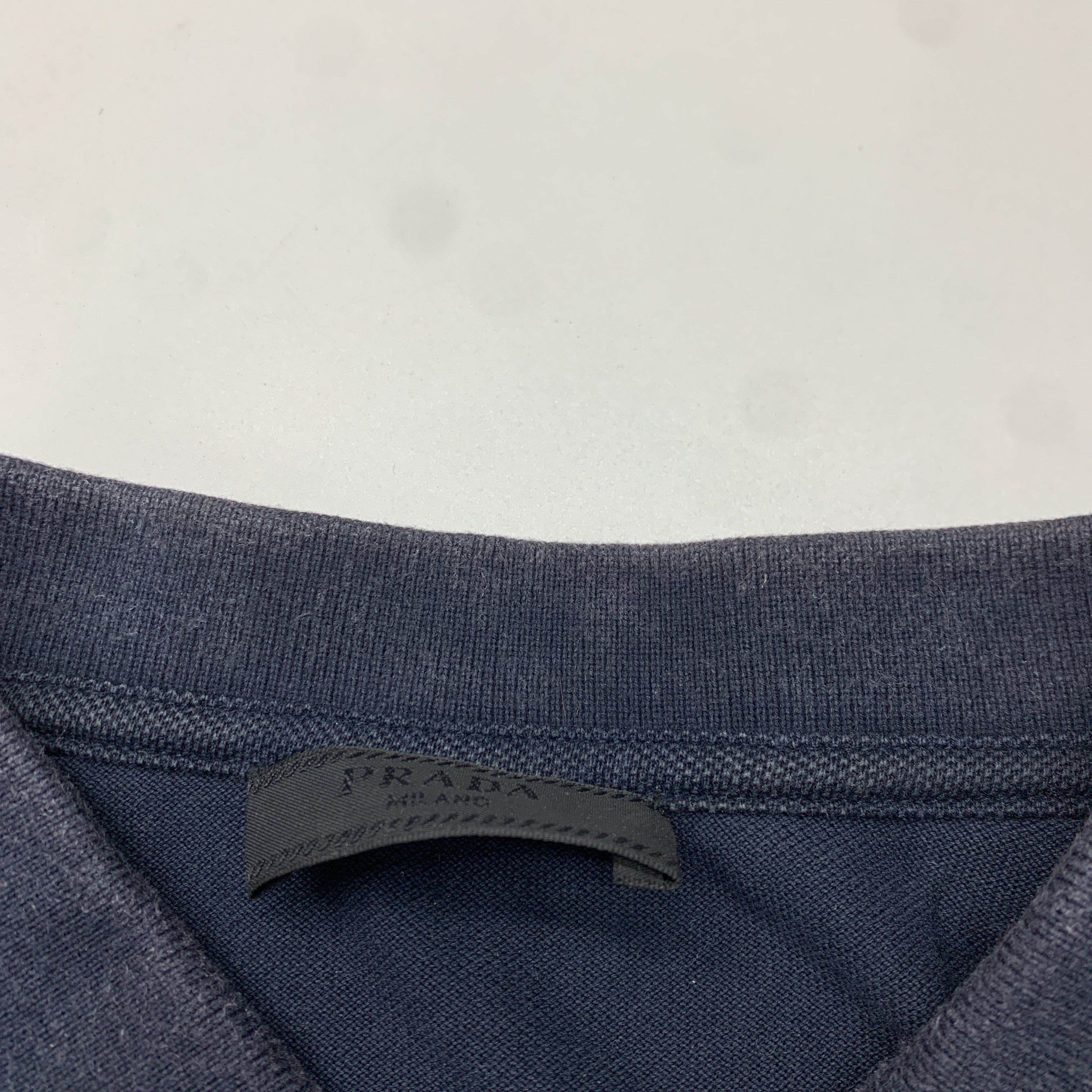 Prada Prada Logo Polo Shirt XXL Size US XXL / EU 58 / 5 - 5 Thumbnail