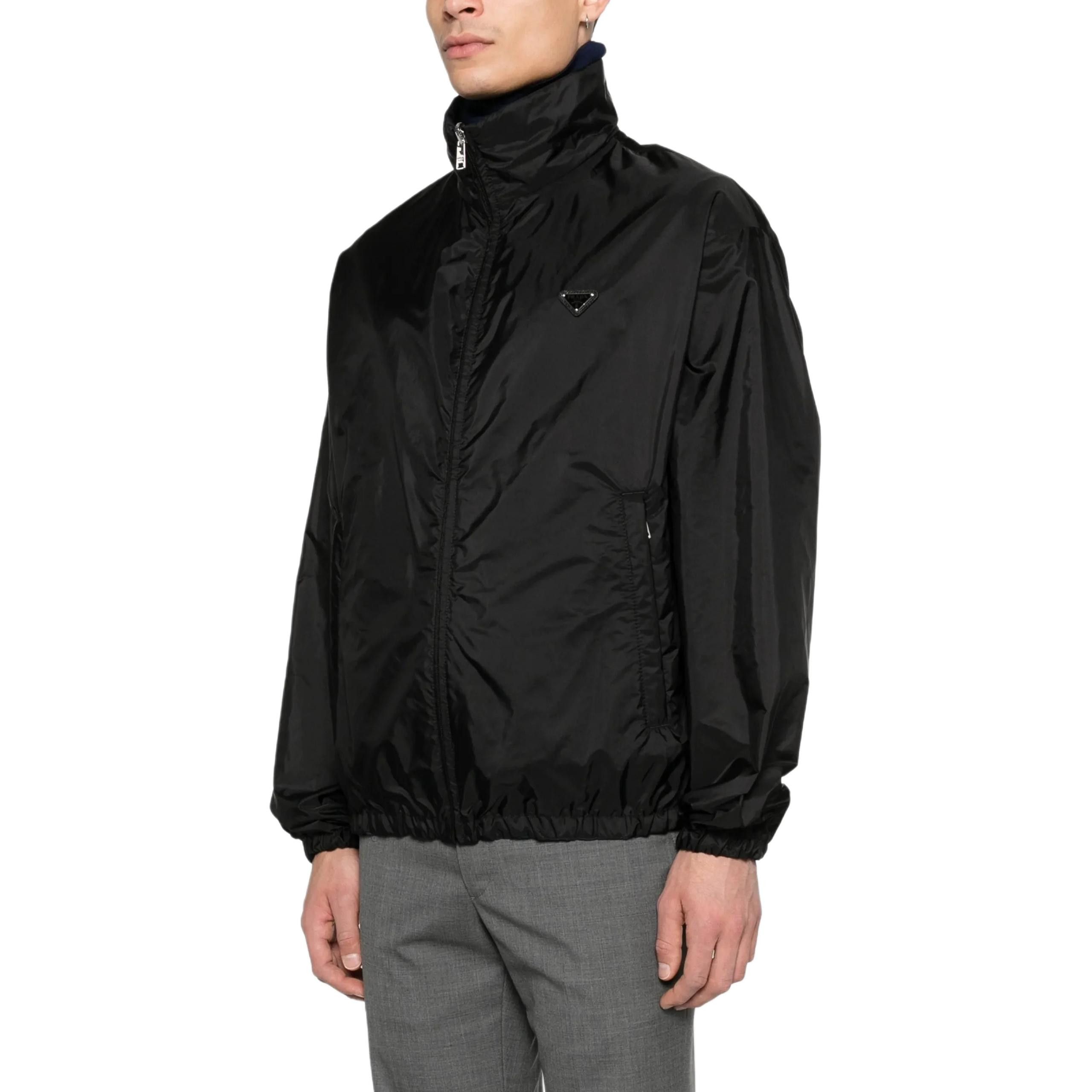 Prada Prada Re-Nylon High Neck Zip Jacket Size S Size US S / EU 44-46 / 1 - 19 Thumbnail