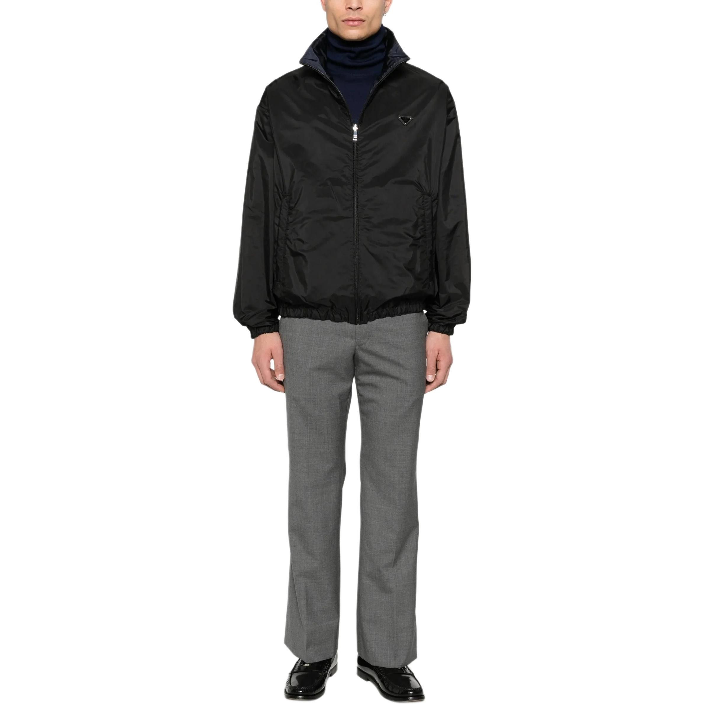 Prada Prada Re-Nylon High Neck Zip Jacket Size S Size US S / EU 44-46 / 1 - 16 Thumbnail
