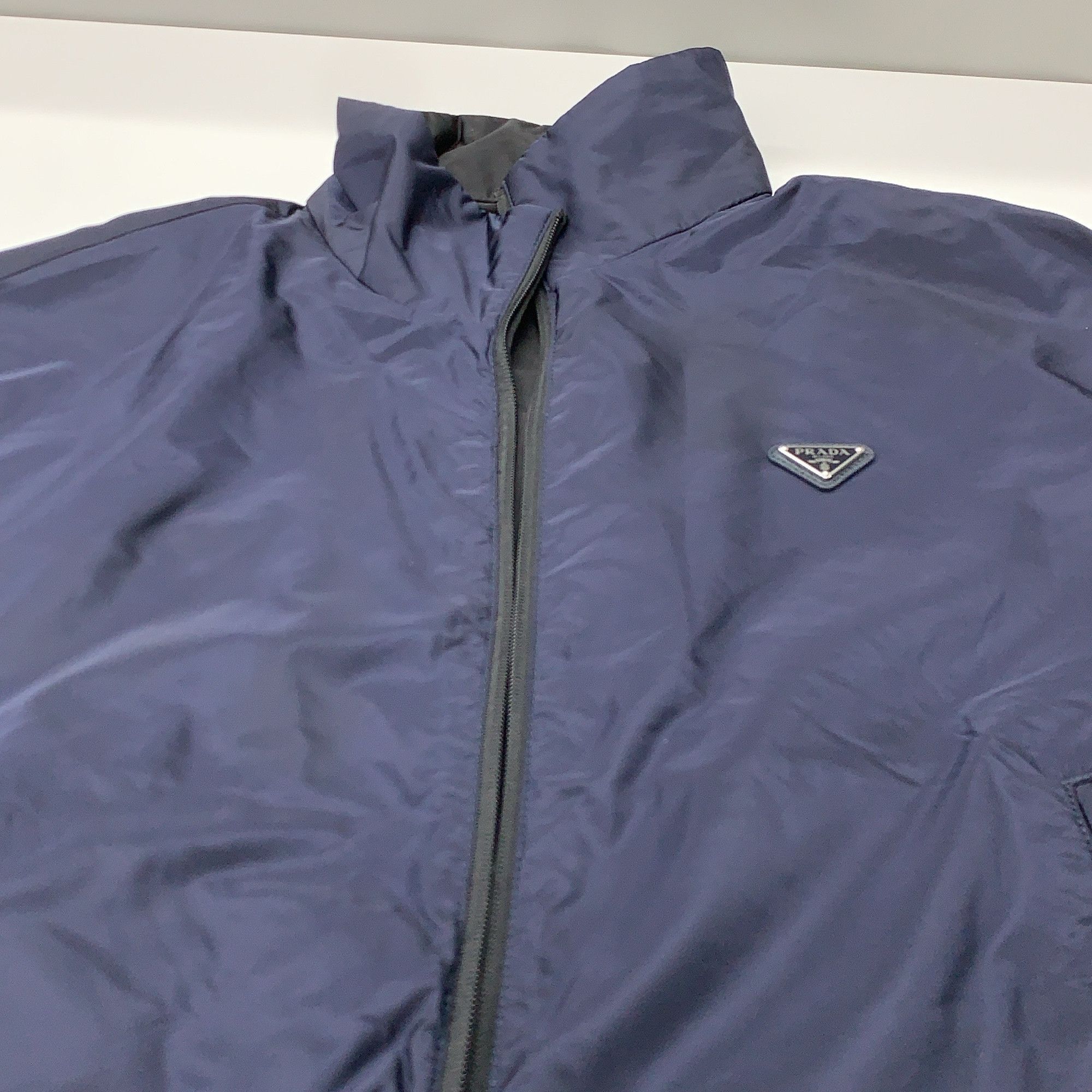 Prada Prada Re-Nylon High Neck Zip Jacket Size S Size US S / EU 44-46 / 1 - 10 Thumbnail
