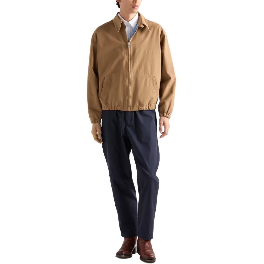 Prada Prada Embroidered Logo Button Up Shirt Size M Size US M / EU 48-50 / 2 - 8 Thumbnail