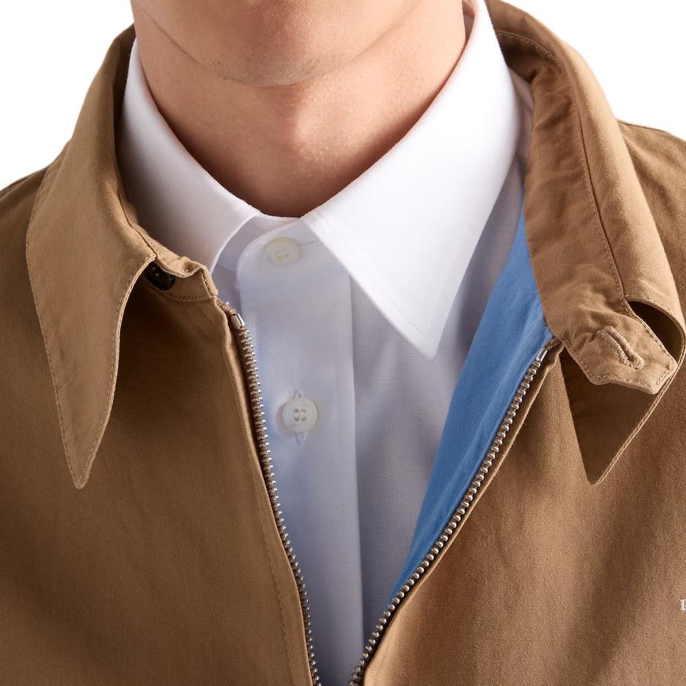 Prada Prada Embroidered Logo Button Up Shirt Size M Size US M / EU 48-50 / 2 - 10 Thumbnail