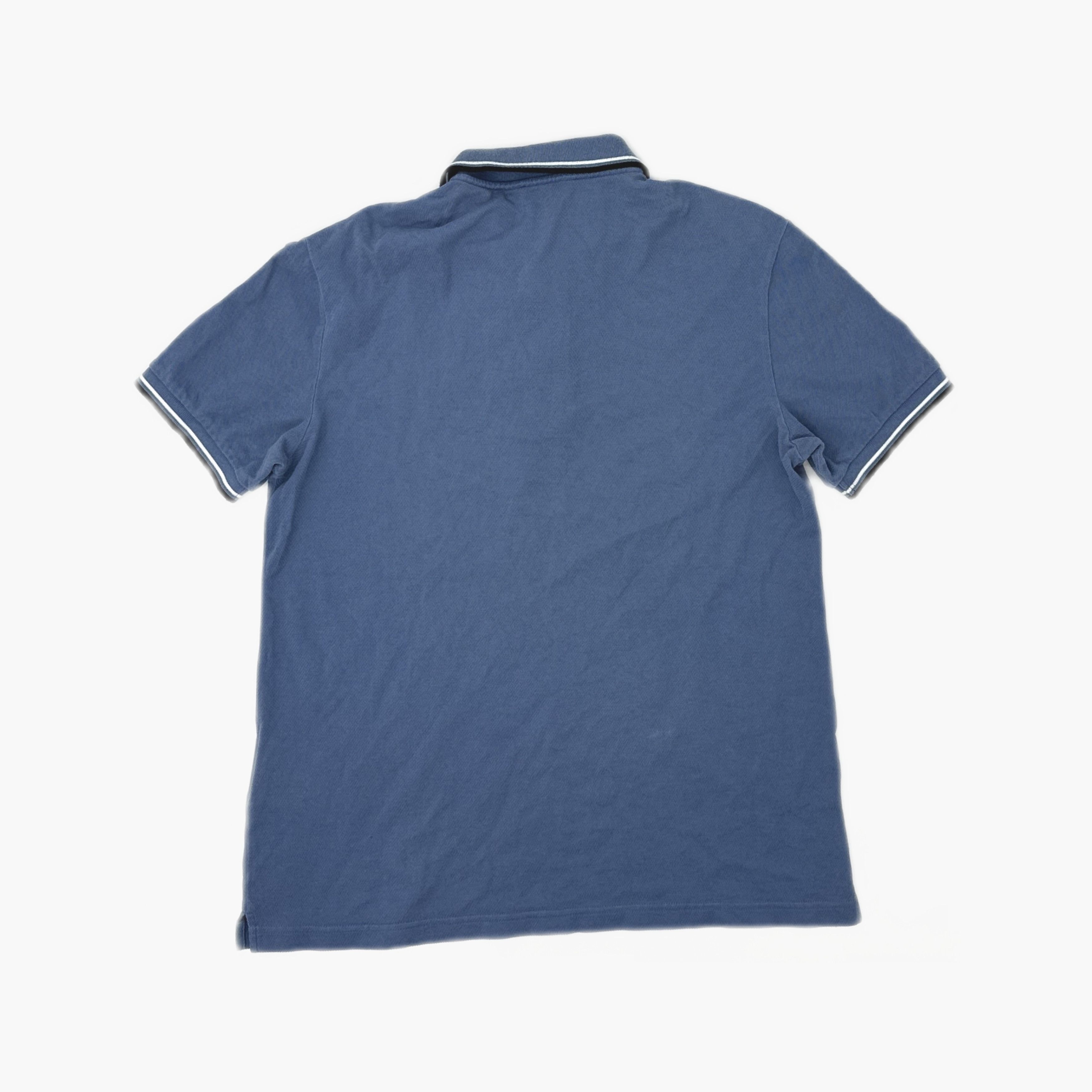 Prada Prada Logo Polo Shirt Size L Size US L / EU 52-54 / 3 - 2 Thumbnail