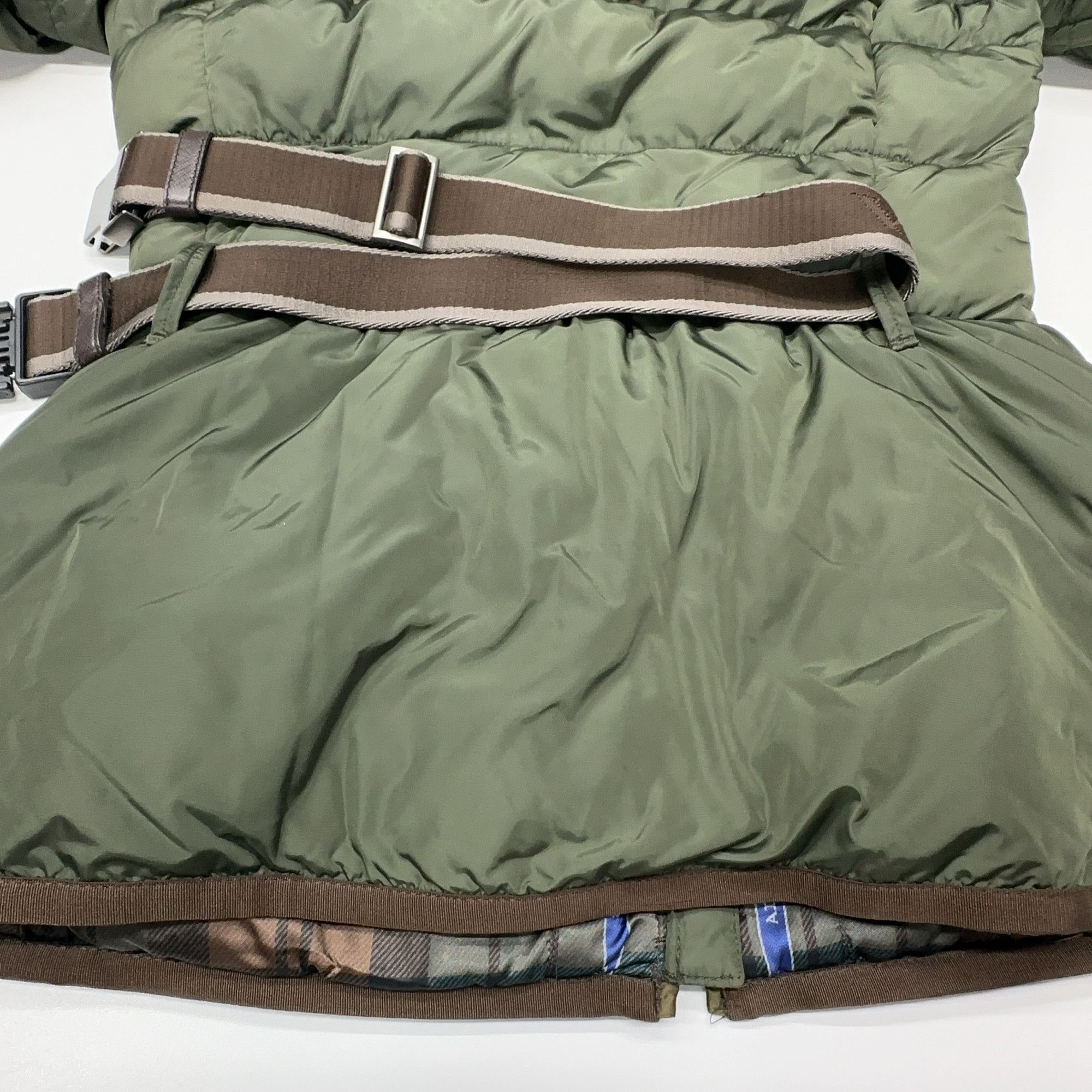 Prada Prada Plaid Lined Down Jacket Size 38 Size XS / US 0-2 / IT 36-38 - 13 Thumbnail