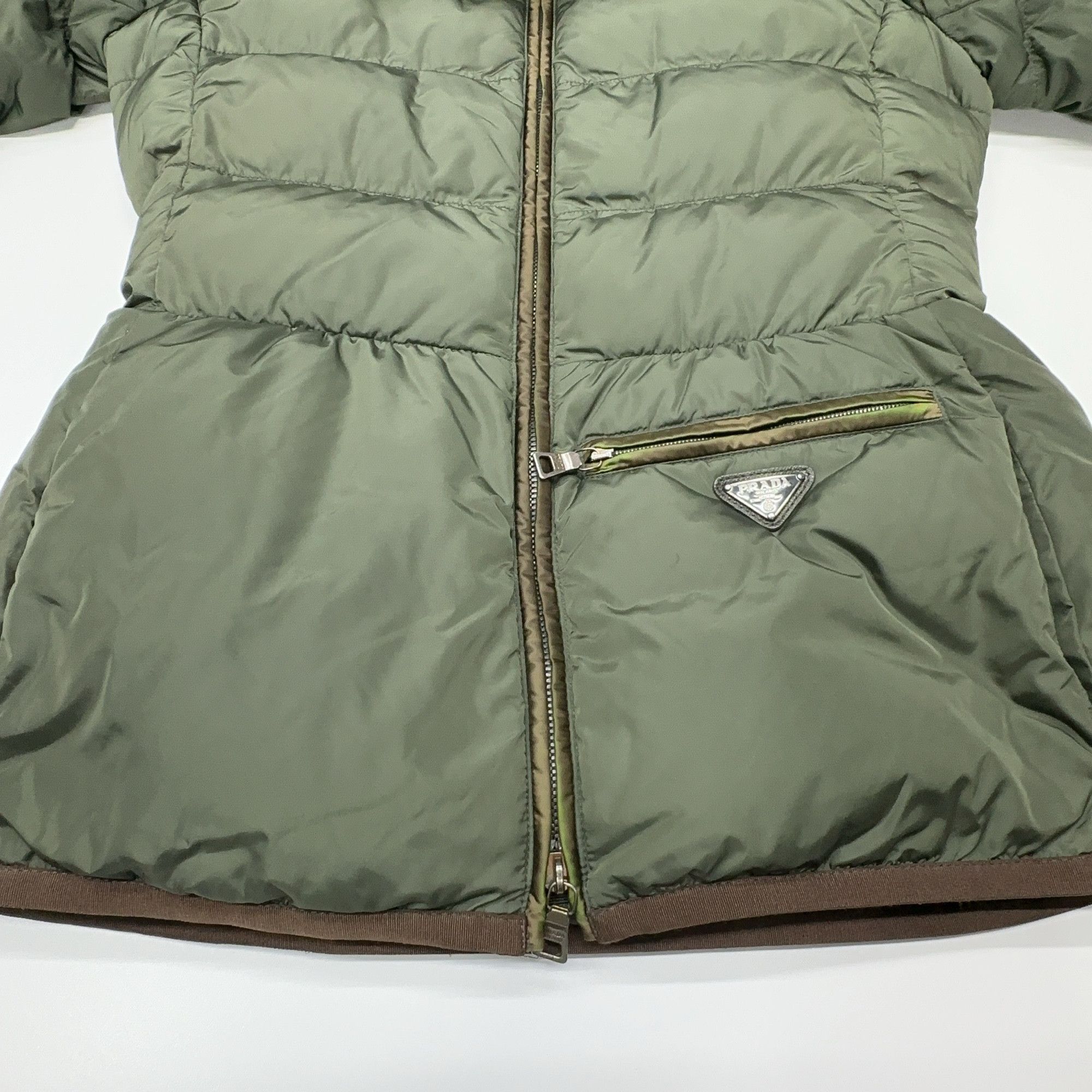 Prada Prada Plaid Lined Down Jacket Size 38 Size XS / US 0-2 / IT 36-38 - 11 Thumbnail