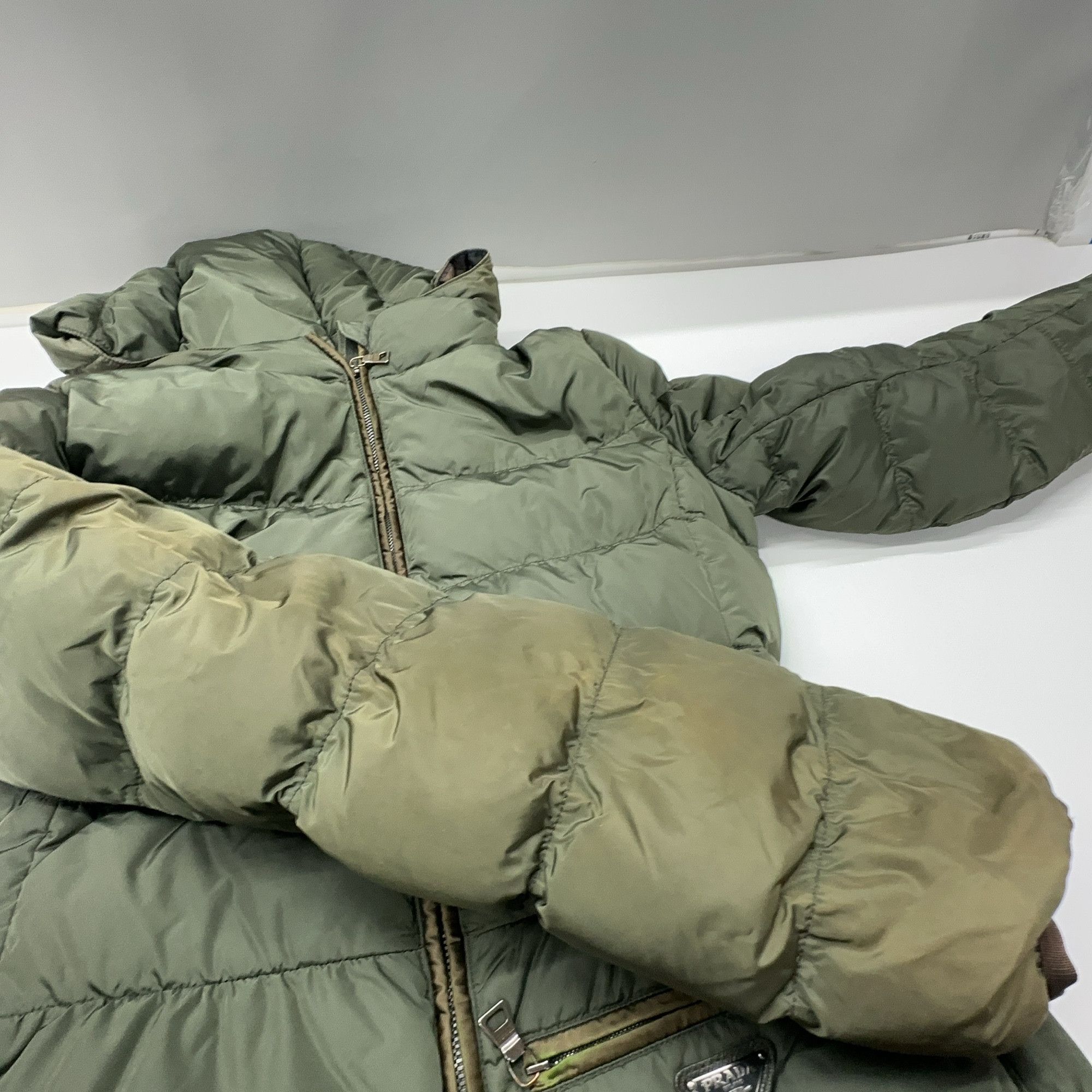 Prada Prada Plaid Lined Down Jacket Size 38 Size XS / US 0-2 / IT 36-38 - 6 Thumbnail