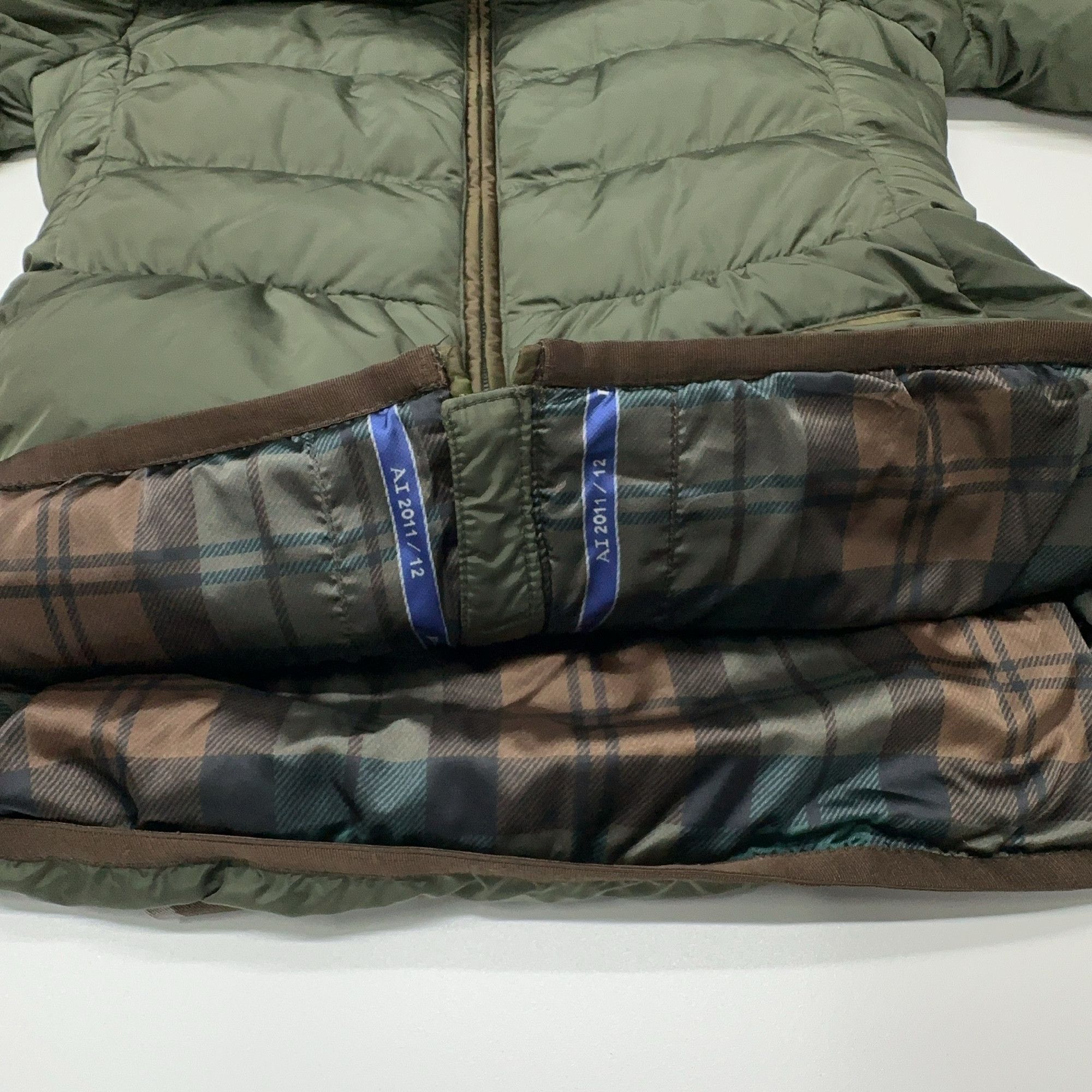 Prada Prada Plaid Lined Down Jacket Size 38 Size XS / US 0-2 / IT 36-38 - 12 Thumbnail