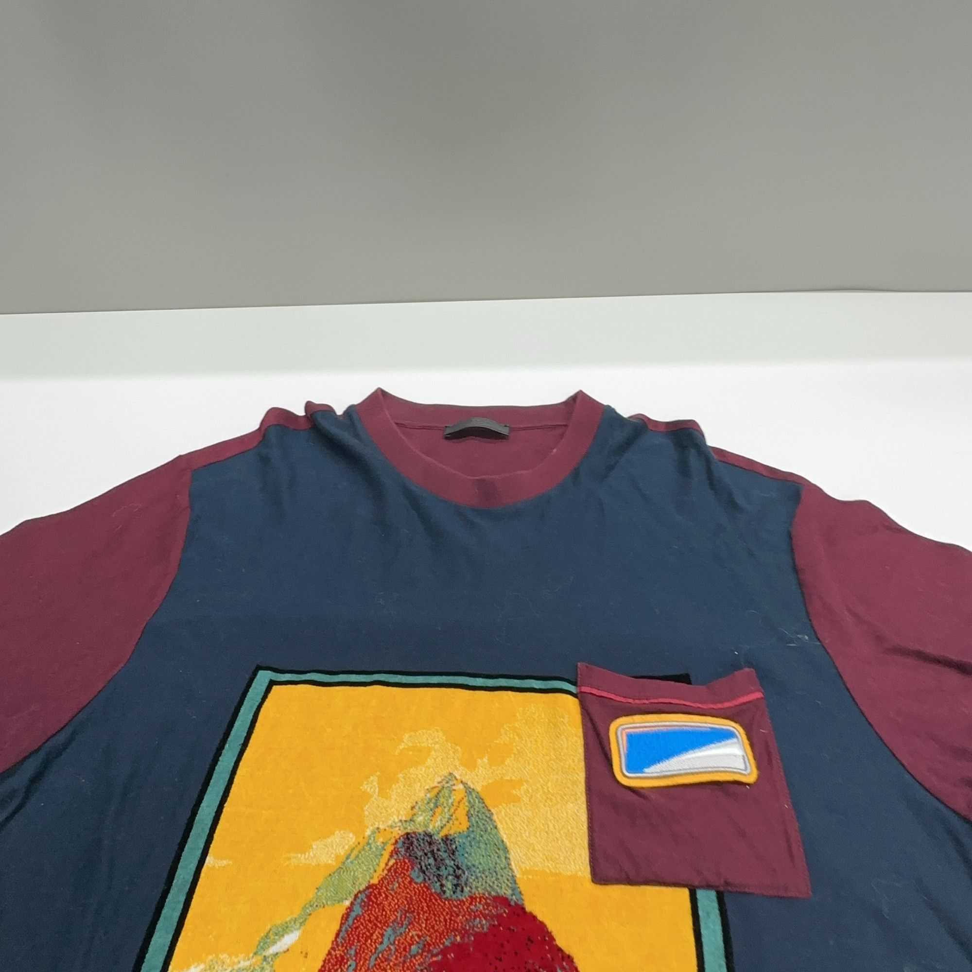 Prada Prada Mountain Graphic T-Shirt XXL Size US XXL / EU 58 / 5 - 7 Thumbnail